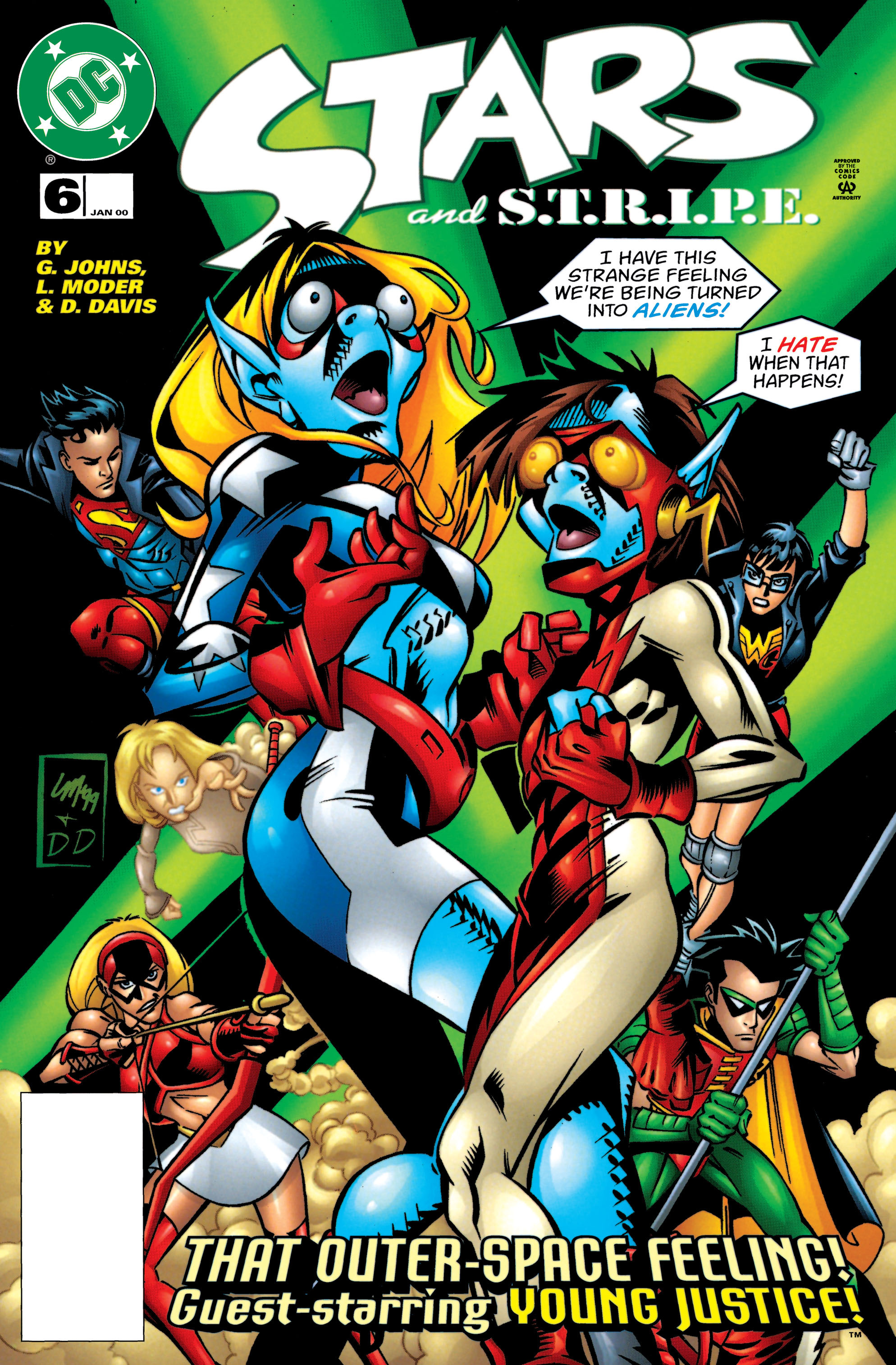 Read online Stars and S.T.R.I.P.E. comic -  Issue #6 - 1