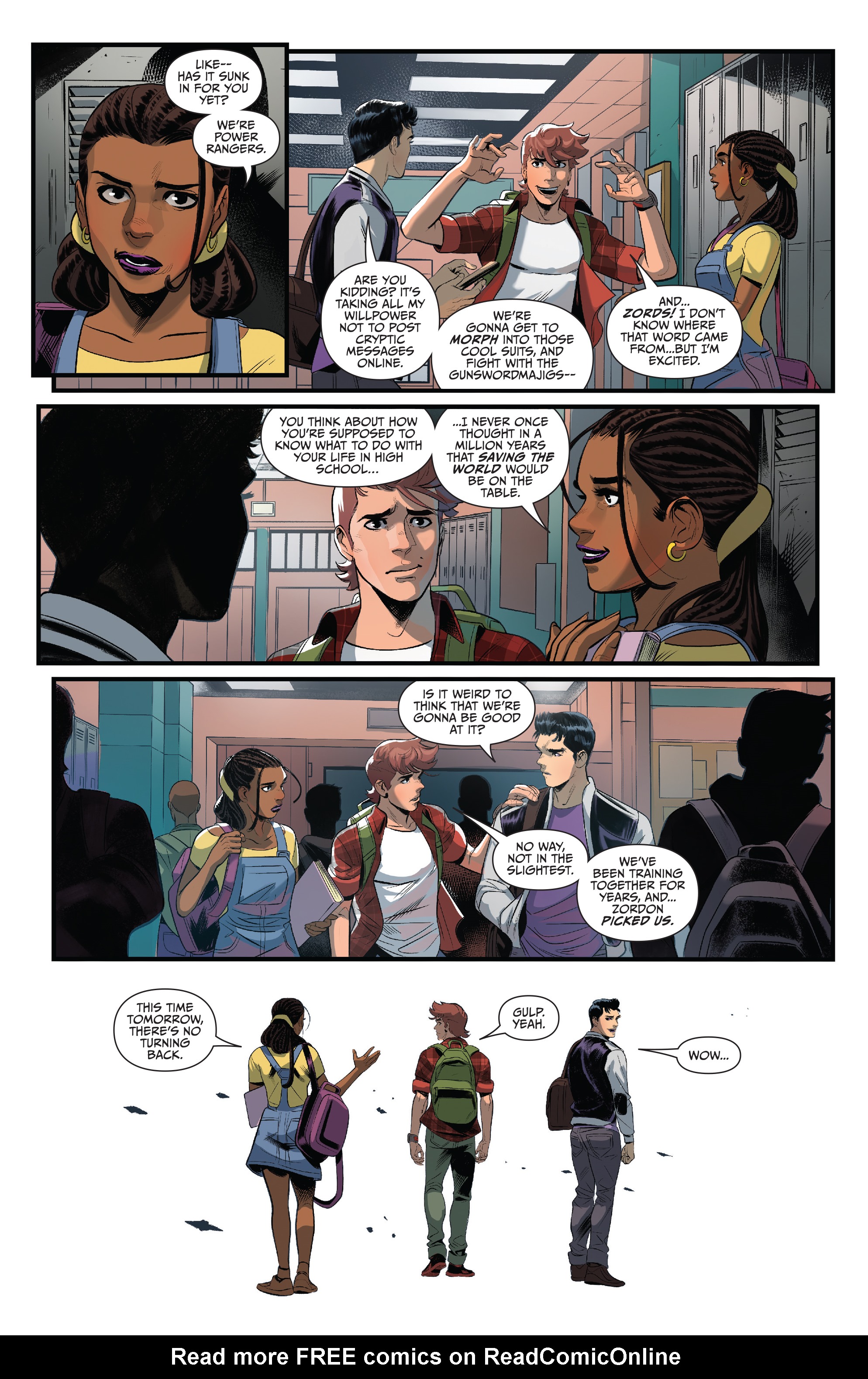 Read online Saban's Go Go Power Rangers comic -  Issue #32 - 7