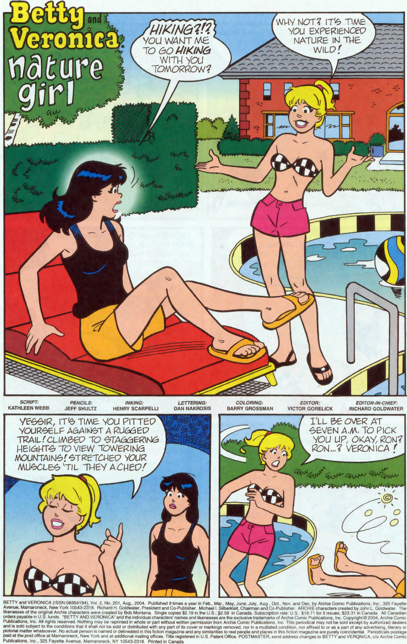 Read online Betty and Veronica (1987) comic -  Issue #201 - 2