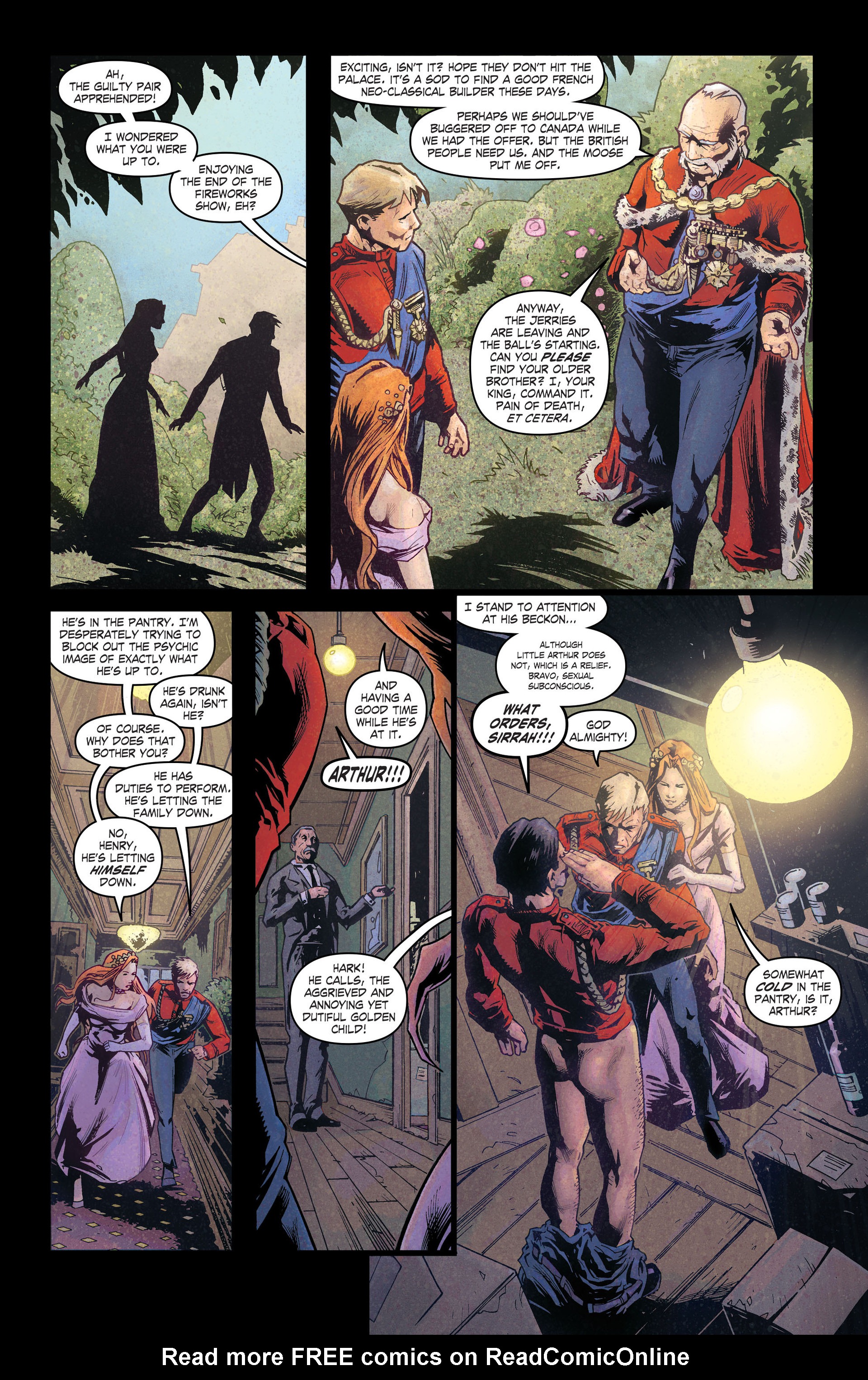 Read online The Royals: Masters of War comic -  Issue #1 - 10