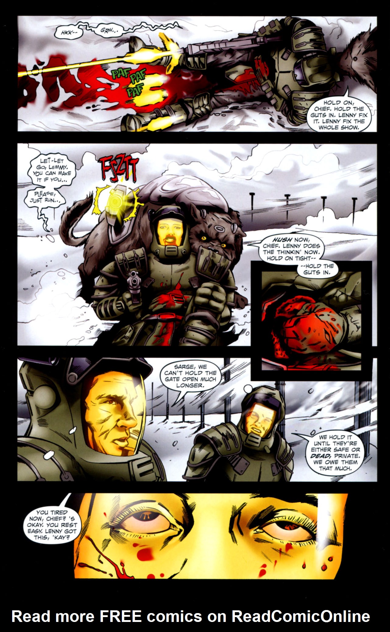 Read online Starship Troopers (2007) comic -  Issue #11 - 4