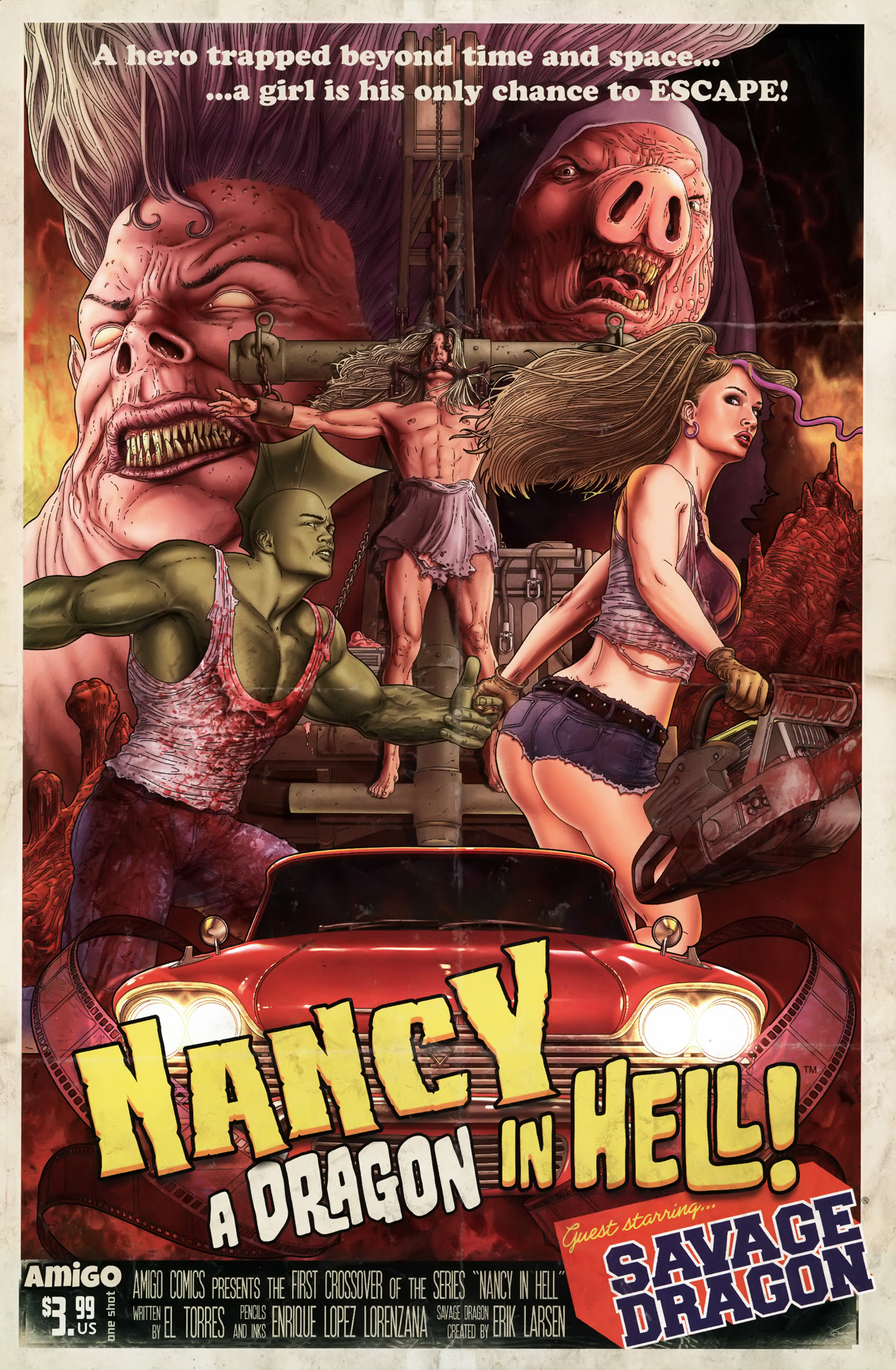 Read online Nancy In Hell: A Dragon in Hell comic -  Issue # Full - 1
