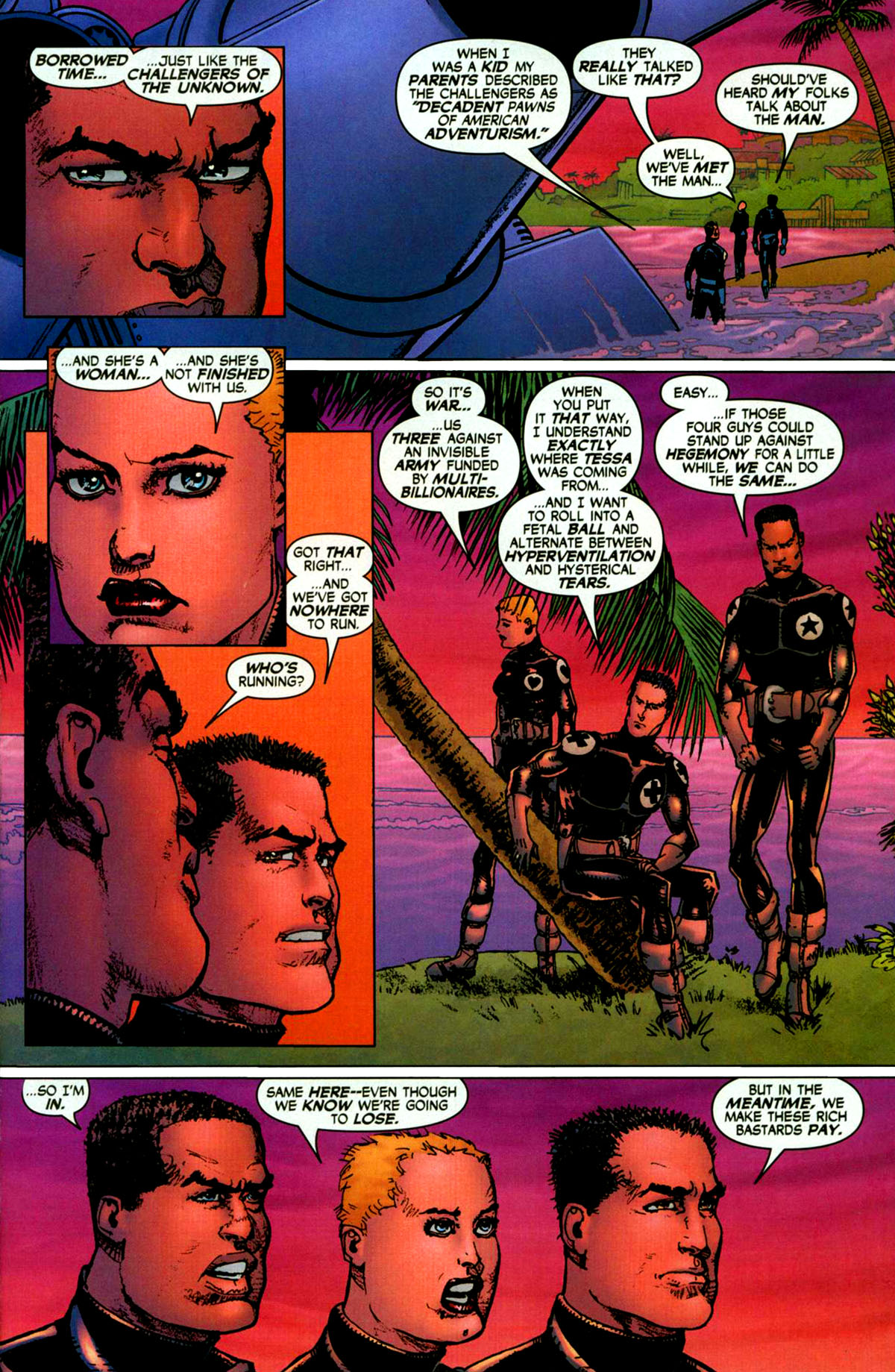 Read online Challengers of the Unknown (2004) comic -  Issue #6 - 21