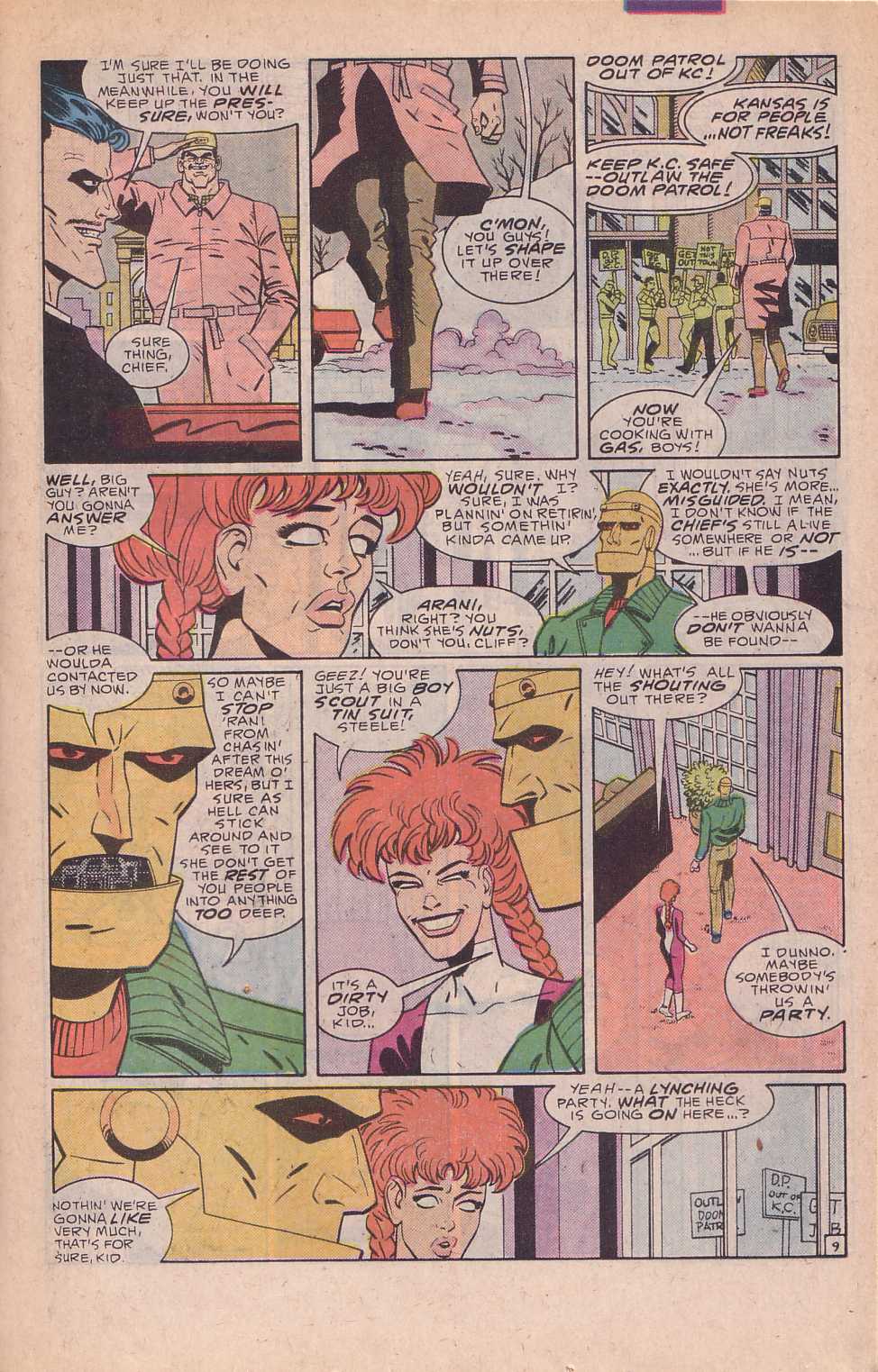 Read online Doom Patrol (1987) comic -  Issue #8 - 10