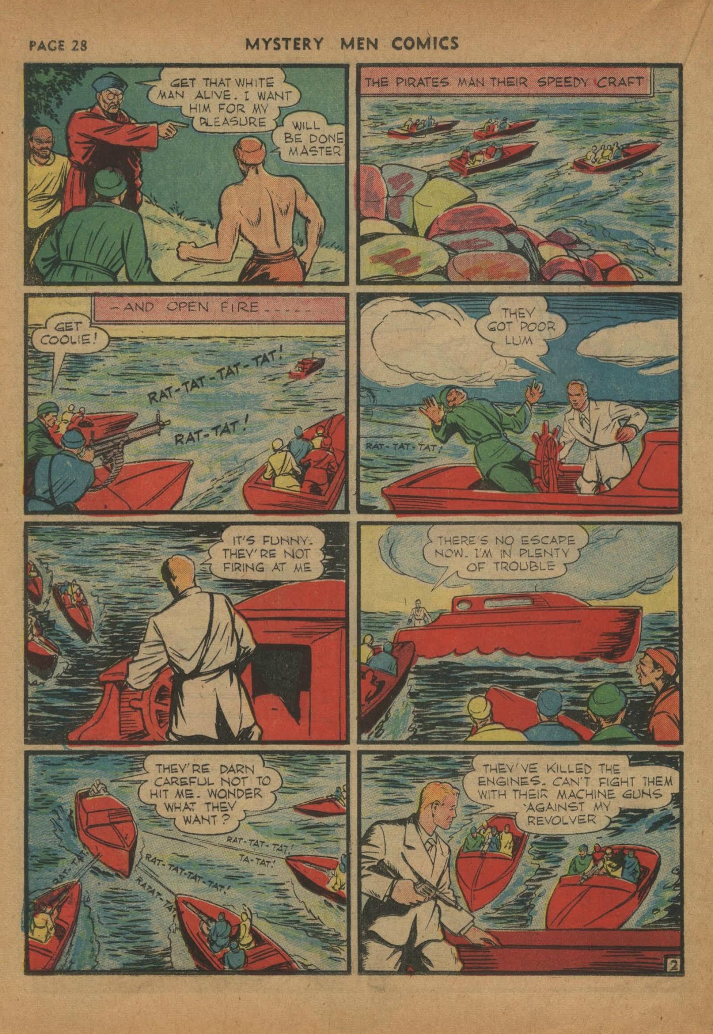 Read online Mystery Men Comics comic -  Issue #16 - 30