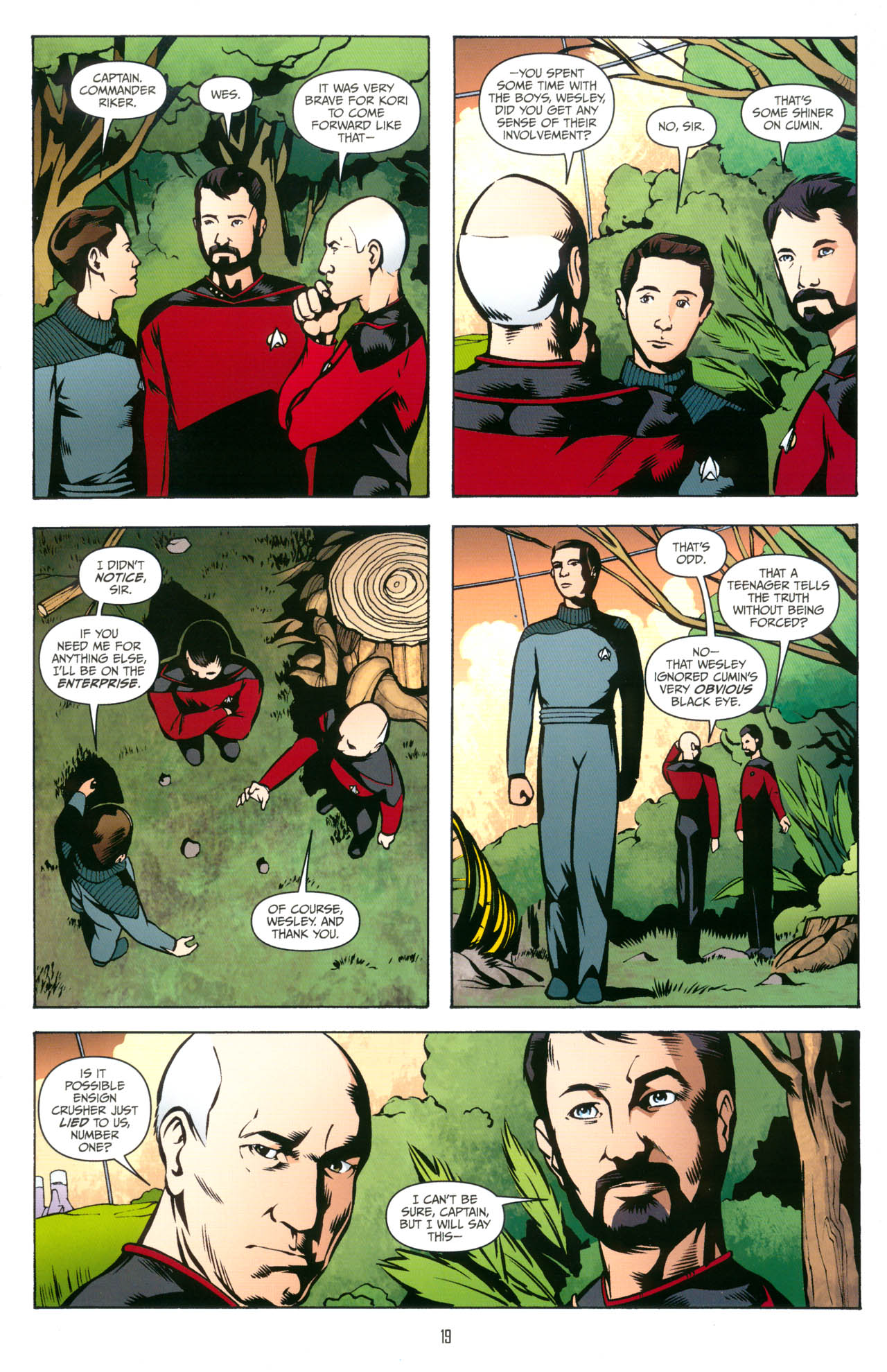 Read online Star Trek: The Next Generation: The Space Between comic -  Issue #5 - 20