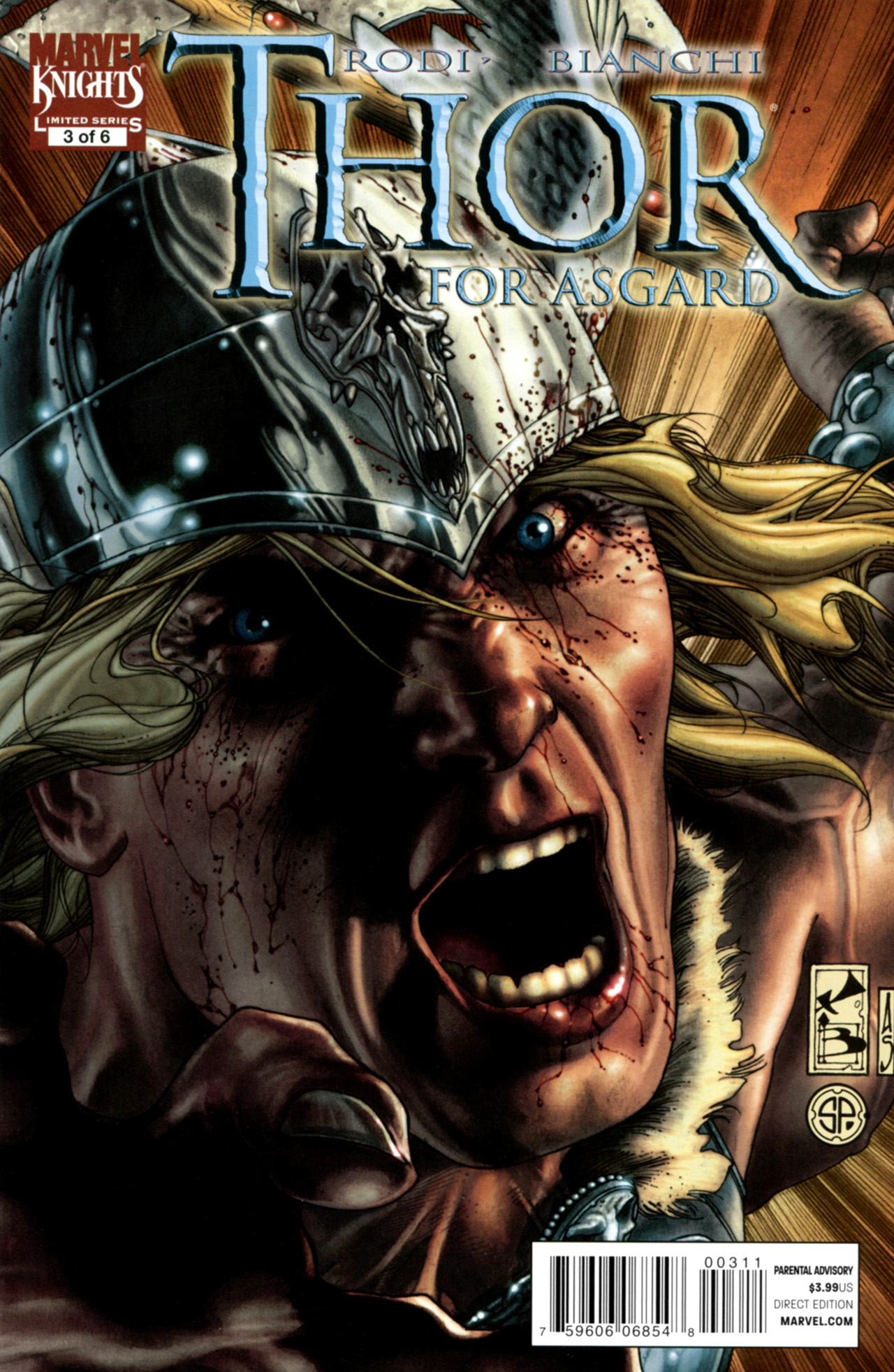 Read online Thor: For Asgard comic -  Issue #3 - 1
