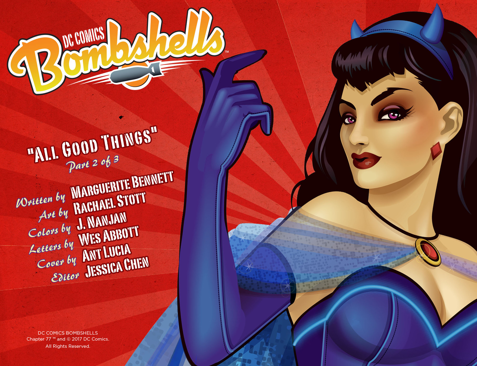 Read online DC Comics: Bombshells comic -  Issue #77 - 2