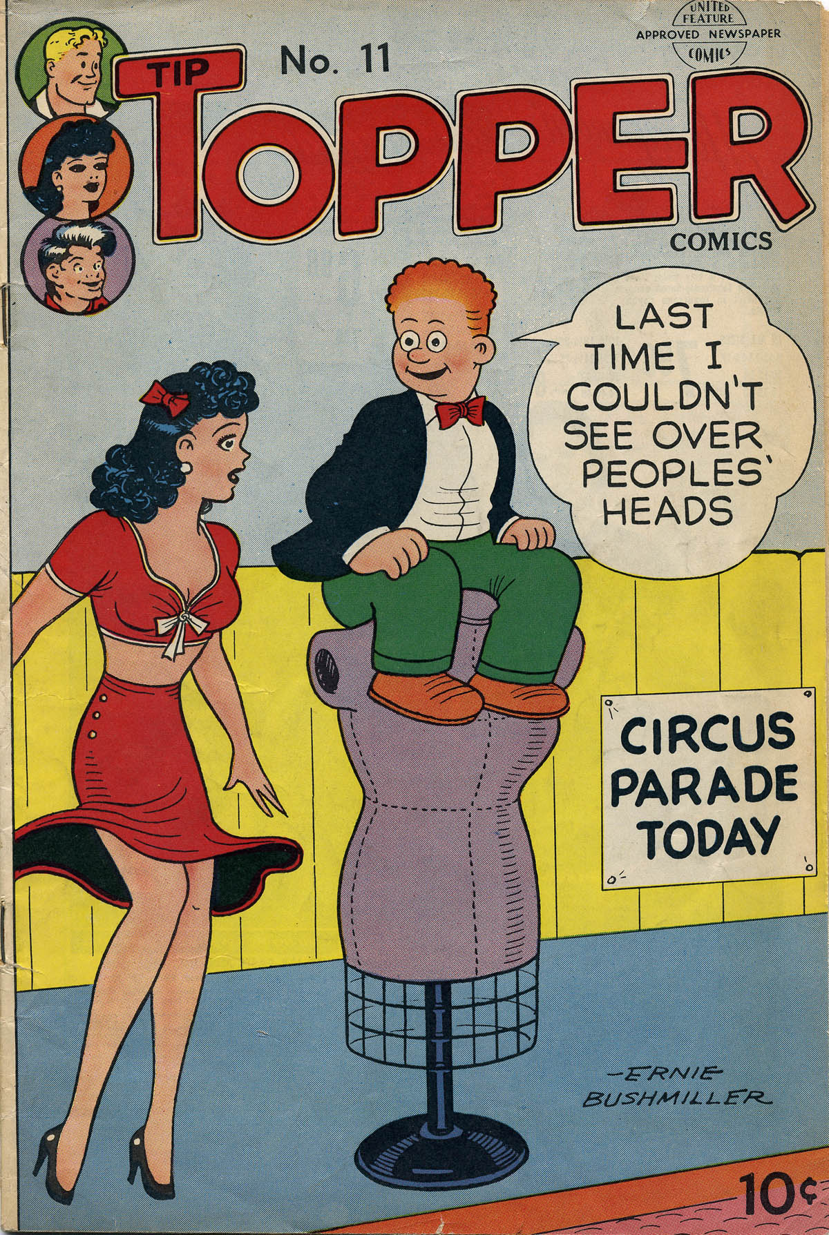 Read online Tip Topper Comics comic -  Issue #11 - 1