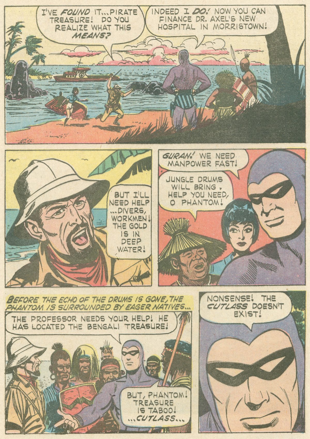 Read online The Phantom (1966) comic -  Issue #21 - 3