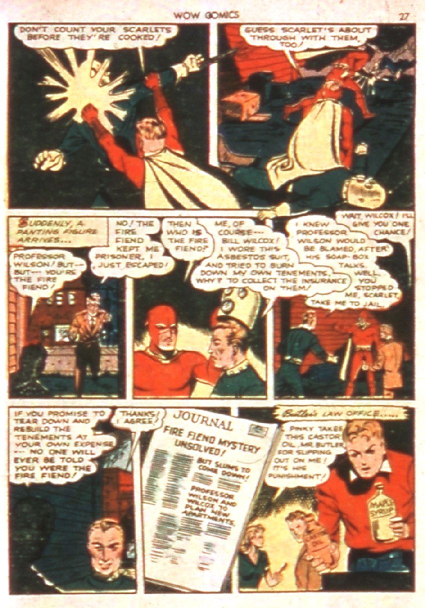Read online Wow Comics comic -  Issue #5 - 27