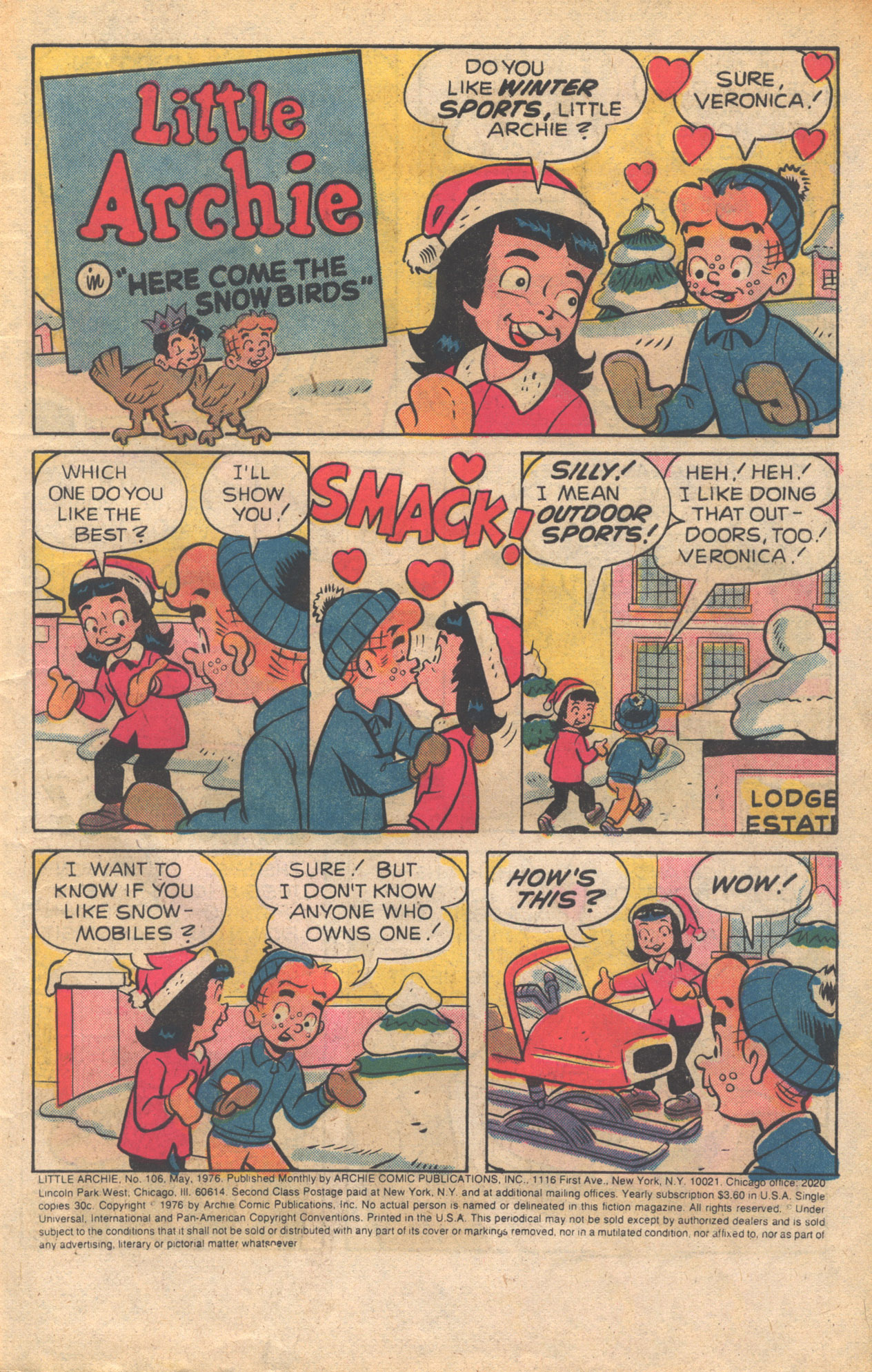 Read online The Adventures of Little Archie comic -  Issue #106 - 3