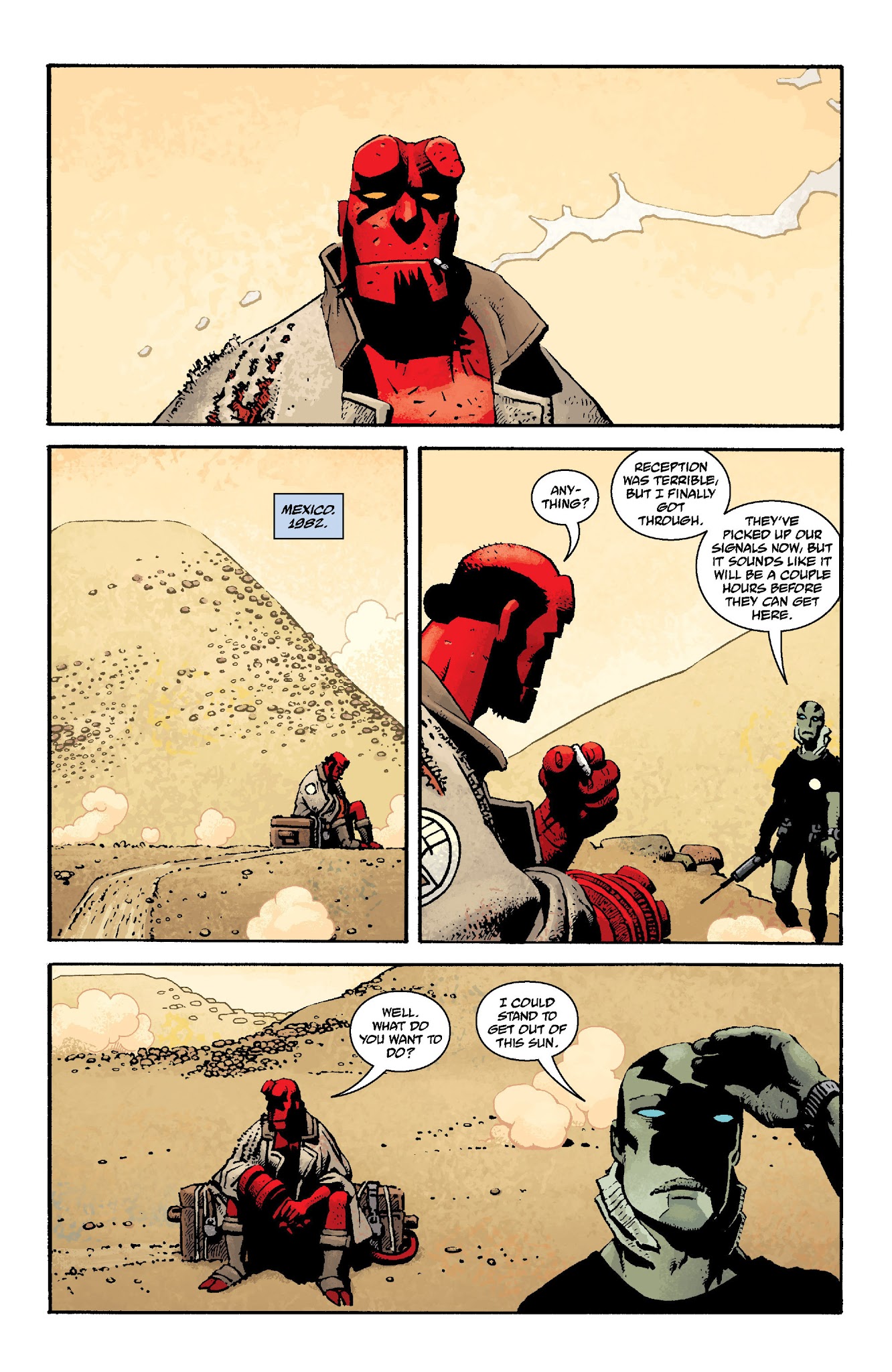 Read online Hellboy In Mexico comic -  Issue # TPB - 9