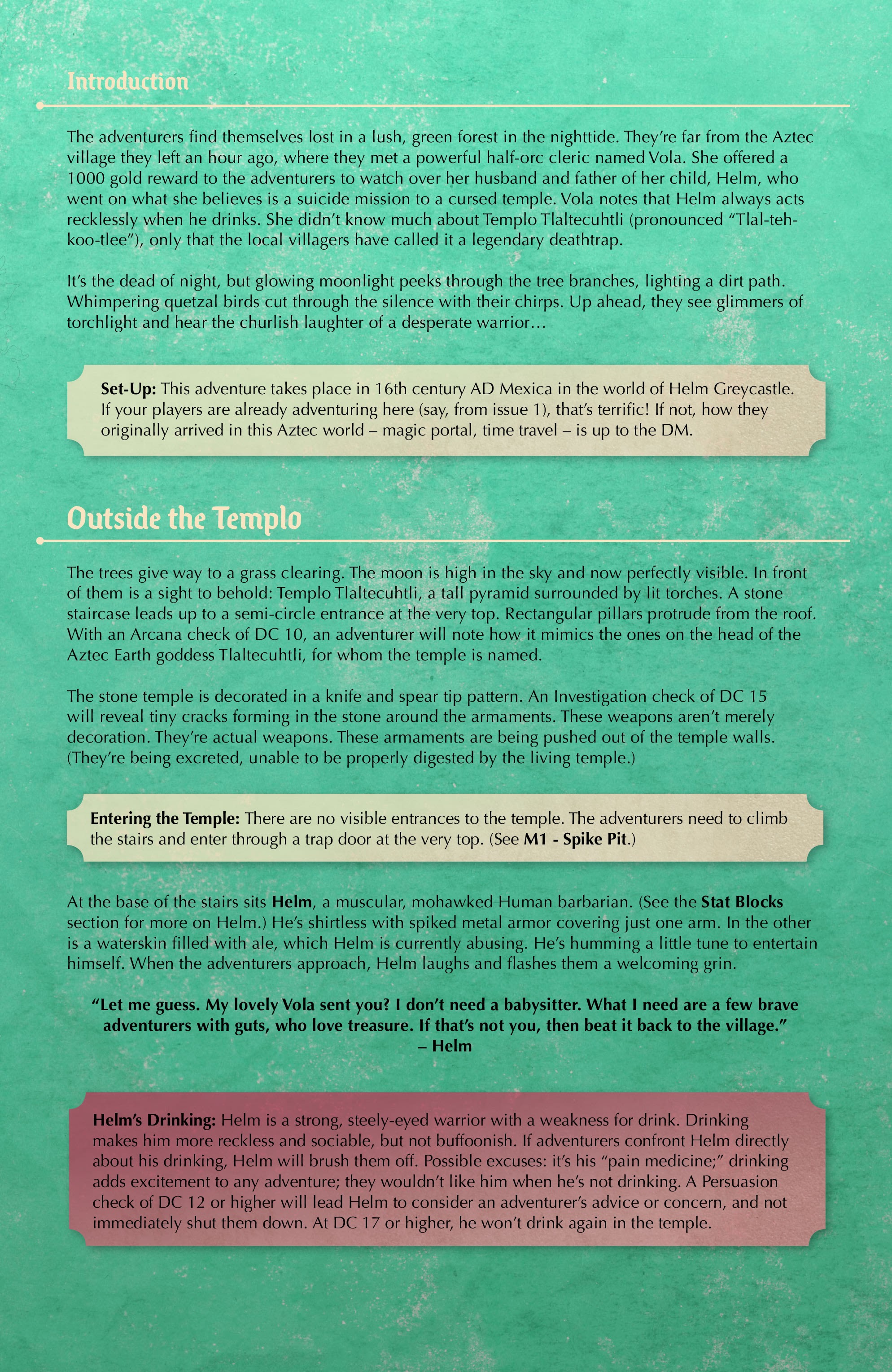 Read online Helm Greycastle comic -  Issue #2 - 23