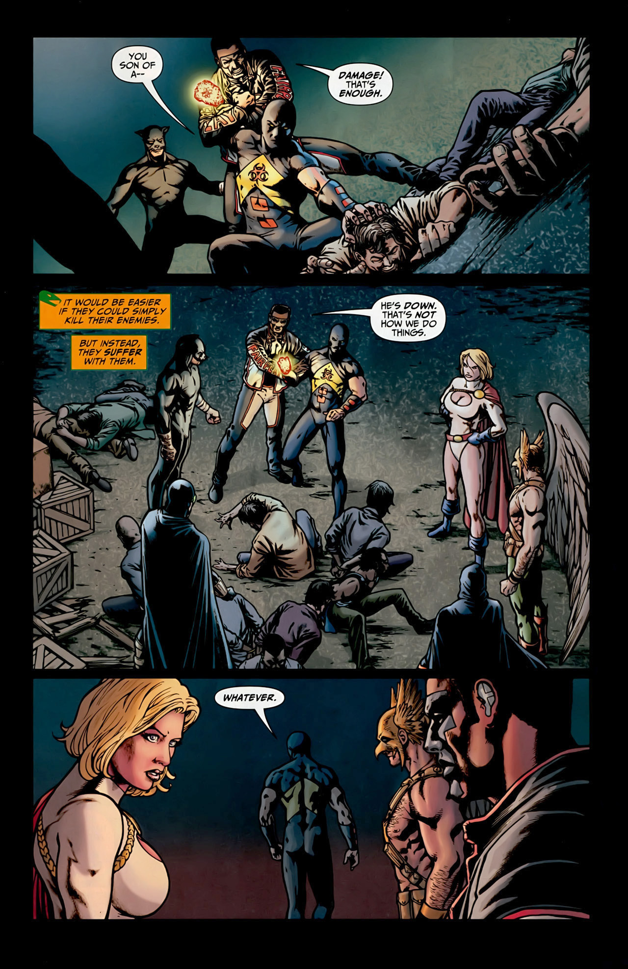 Read online JSA vs. Kobra comic -  Issue #1 - 12