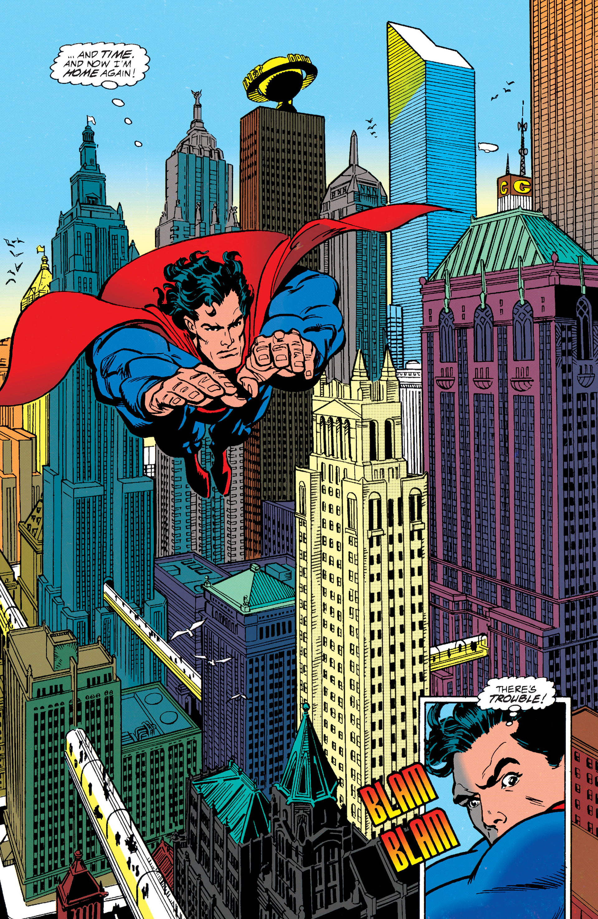 Read online Superman: The Man of Steel (1991) comic -  Issue #0 - 6
