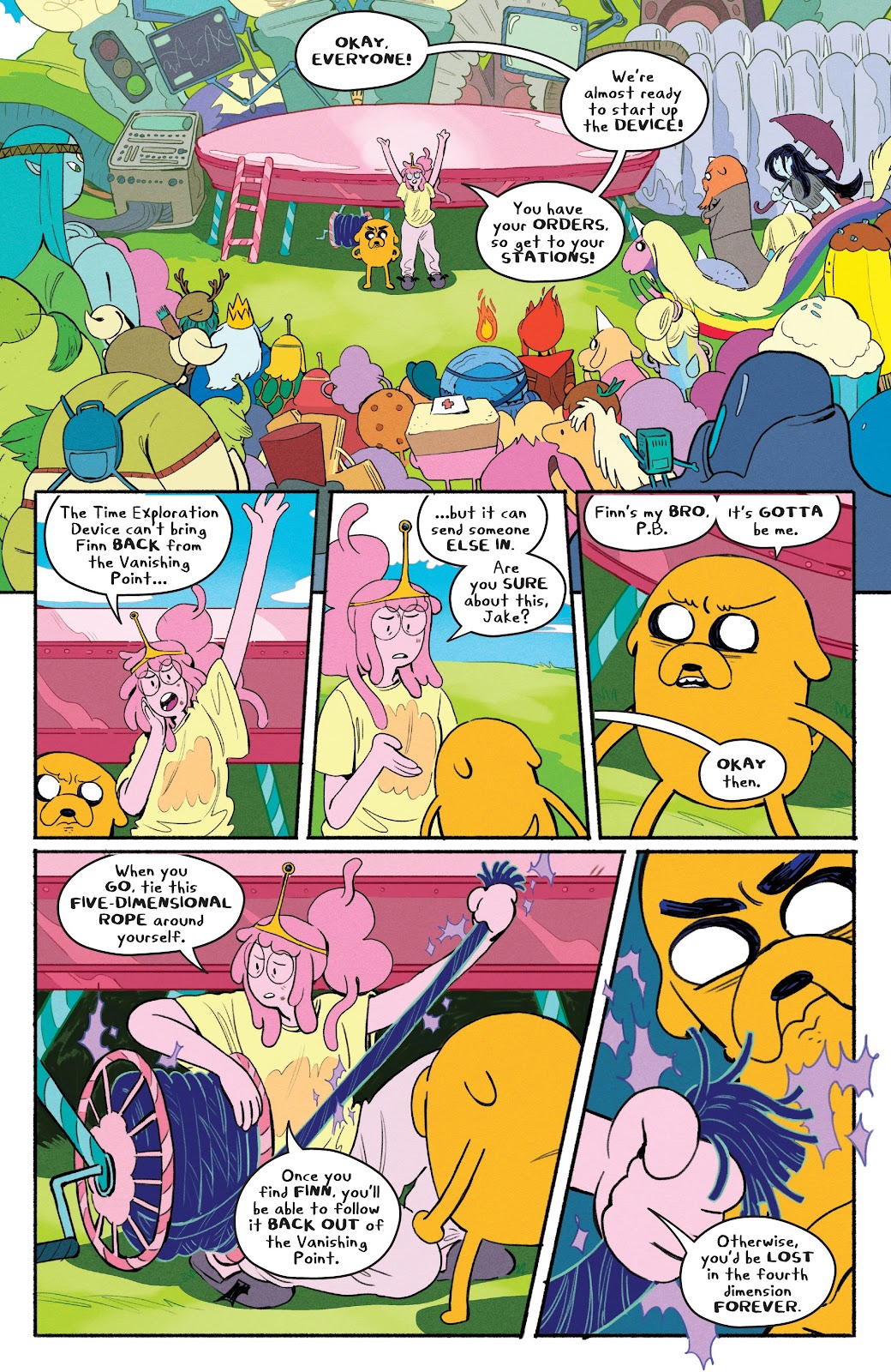 Read online Adventure Time: Beginning of the End comic -  Issue # _TPB - 48