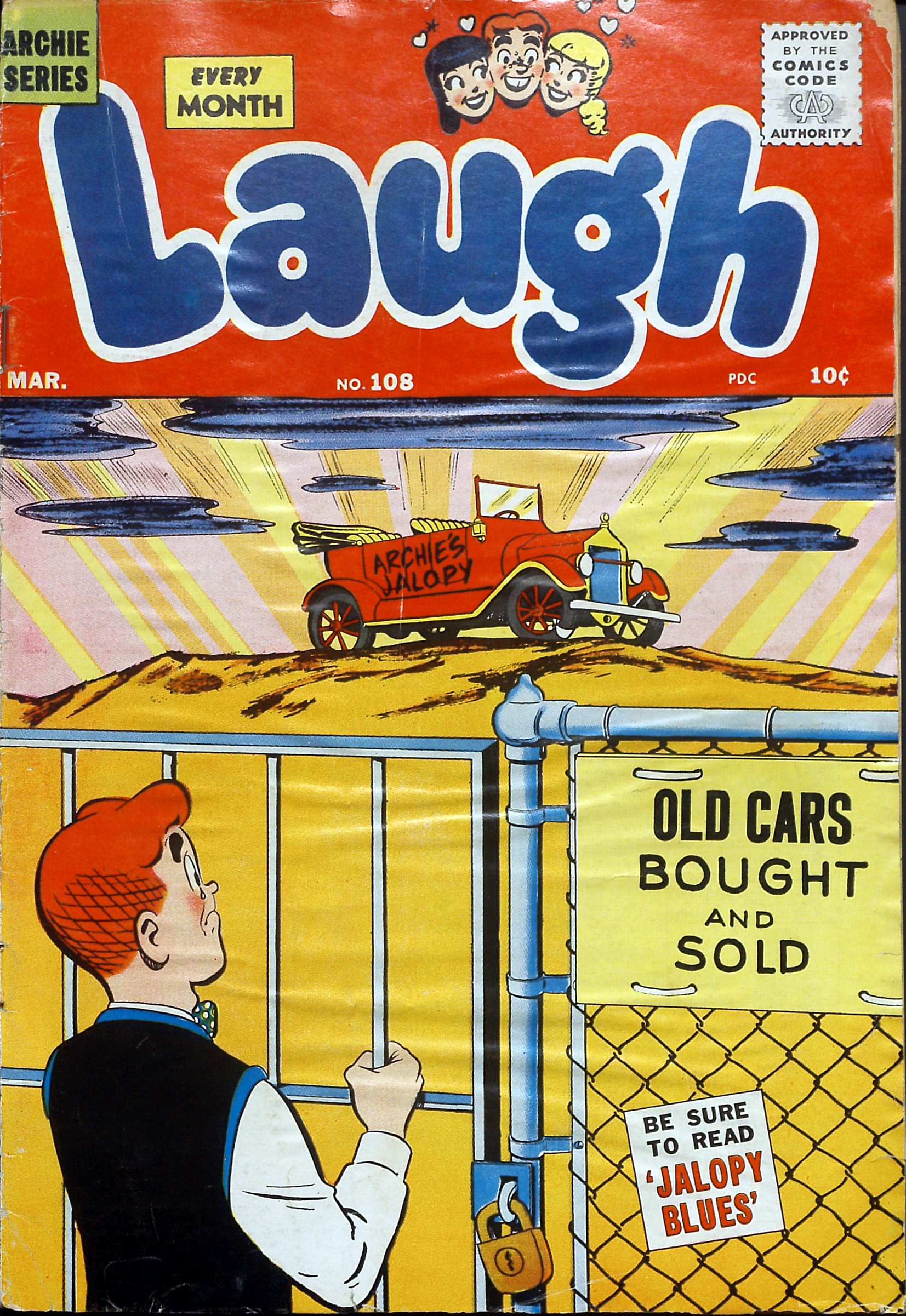 Read online Laugh (Comics) comic -  Issue #108 - 1