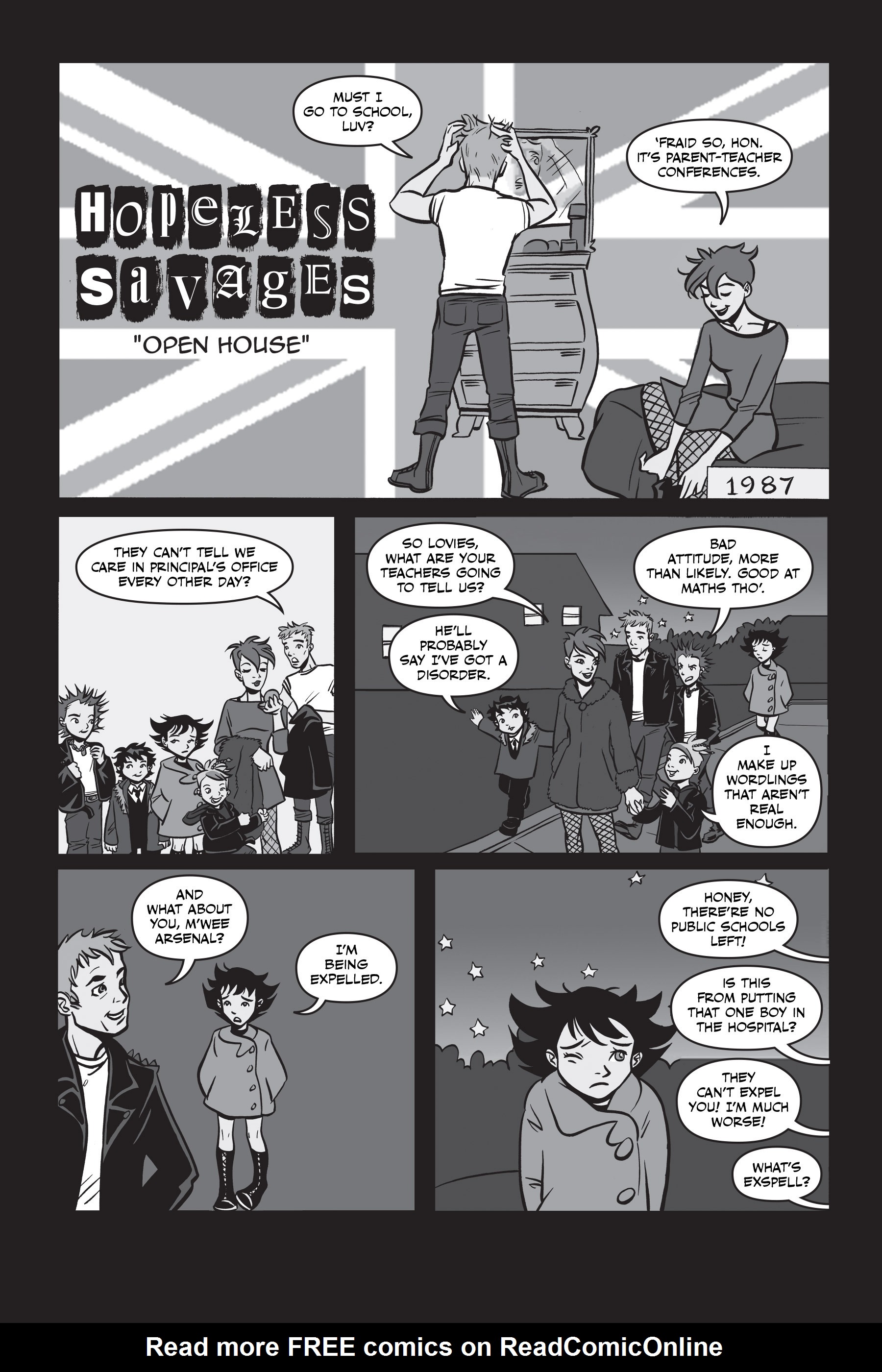 Read online Hopeless Savages comic -  Issue # _TPB - 127