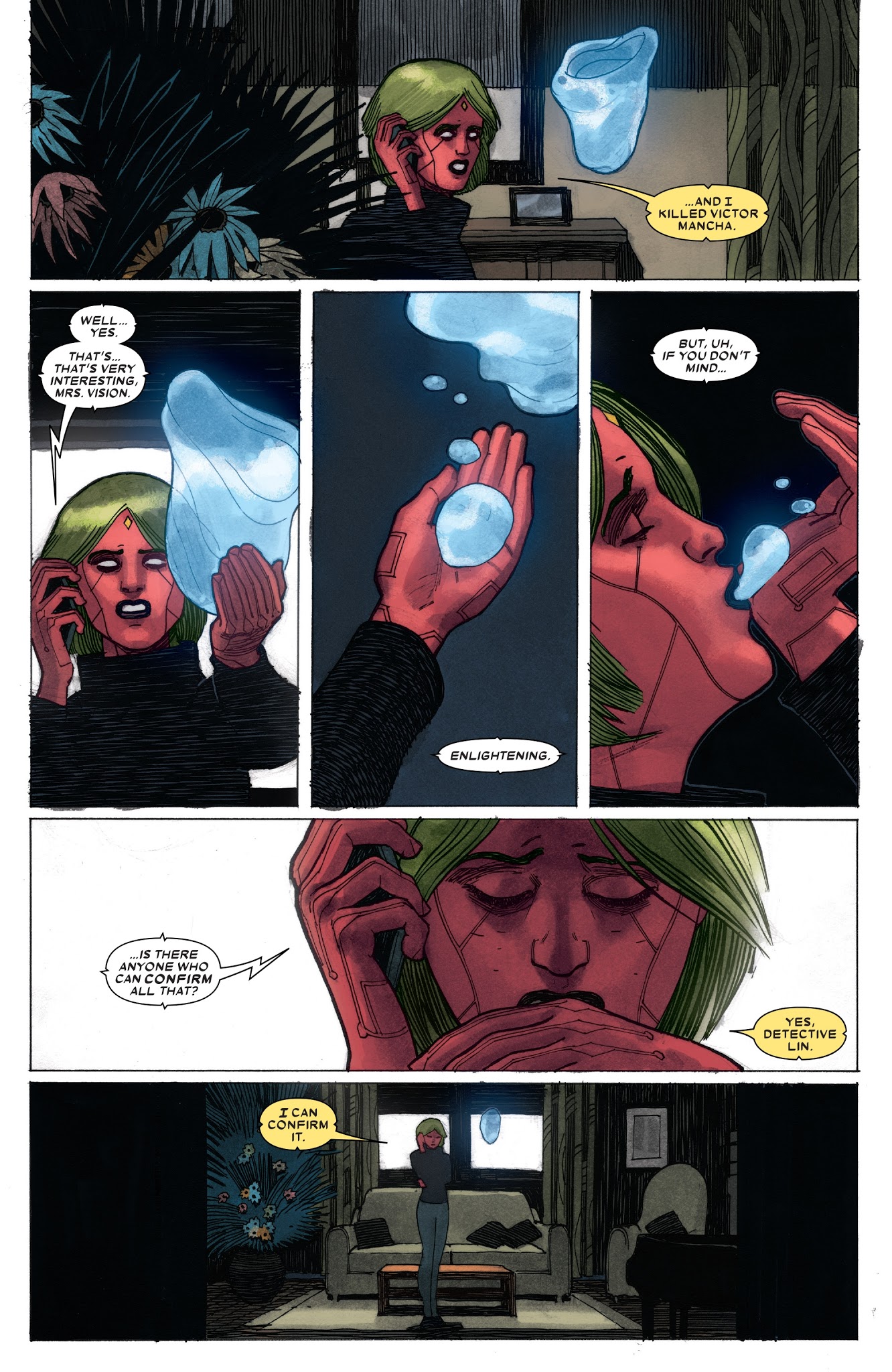 Read online Vision: Director's Cut comic -  Issue #6 - 27