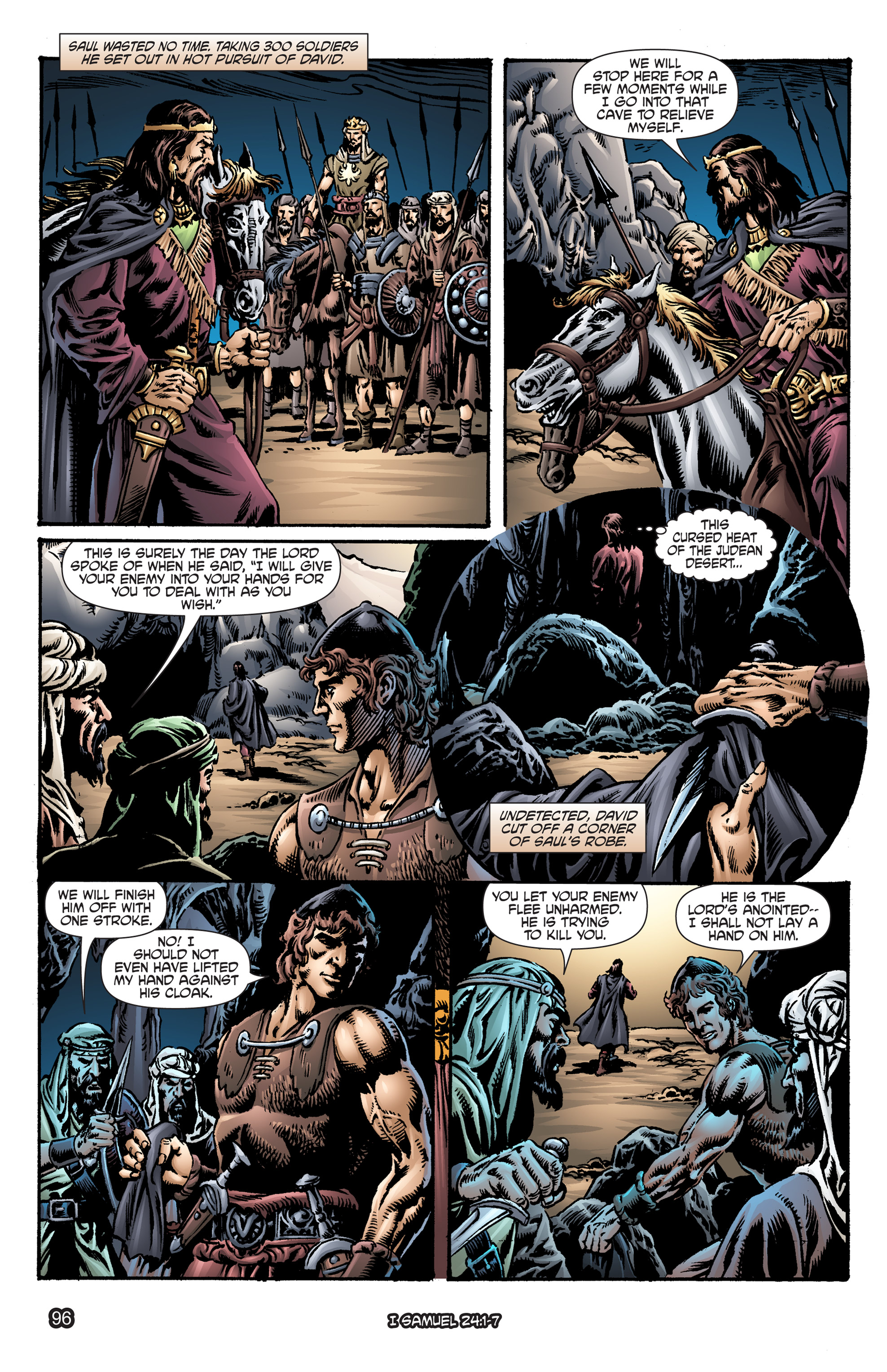 Read online The Kingstone Bible comic -  Issue #5 - 100