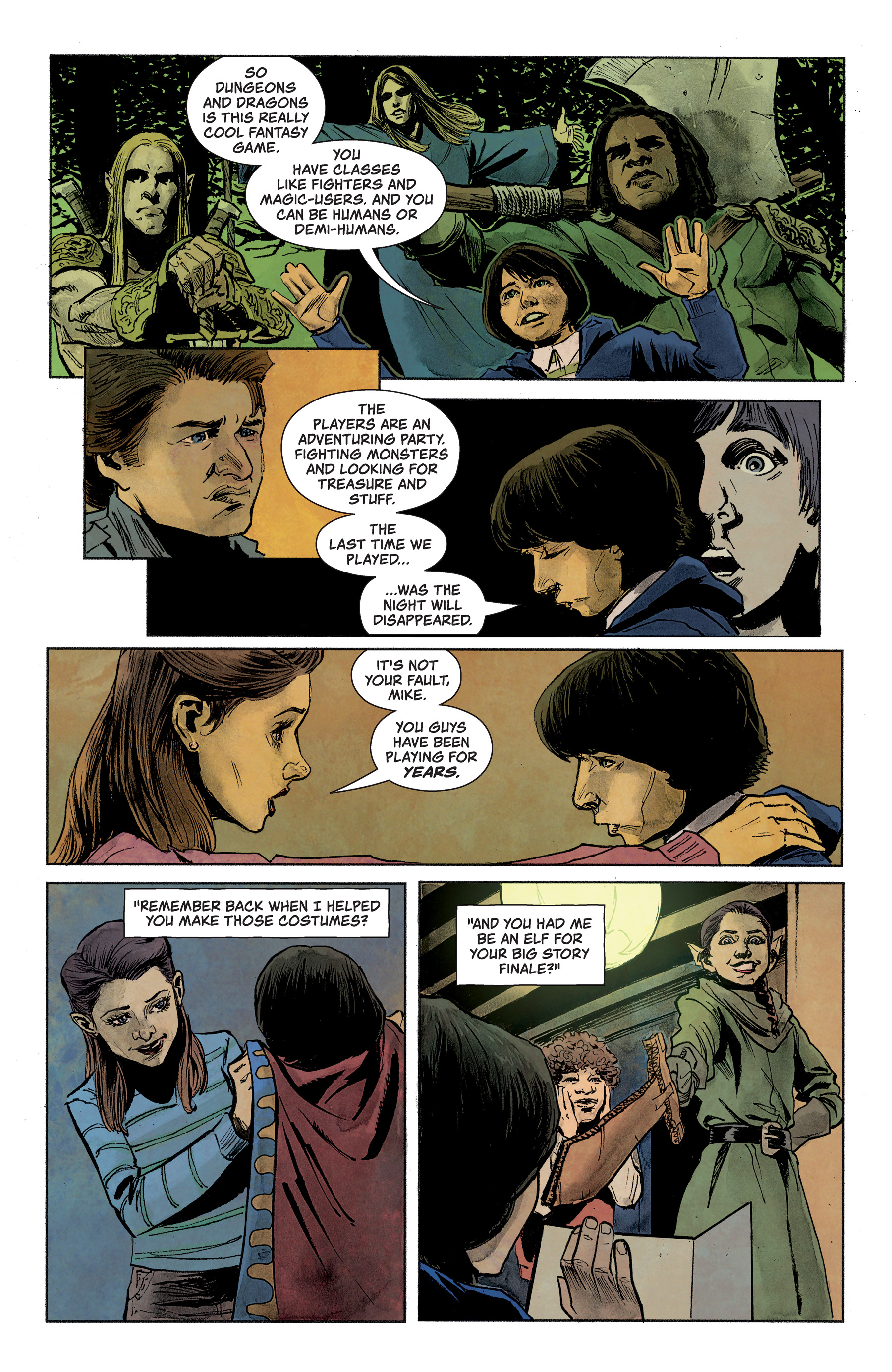 Read online Free Comic Book Day 2022 comic -  Issue # Stranger Things ft. Black Hammer - 12