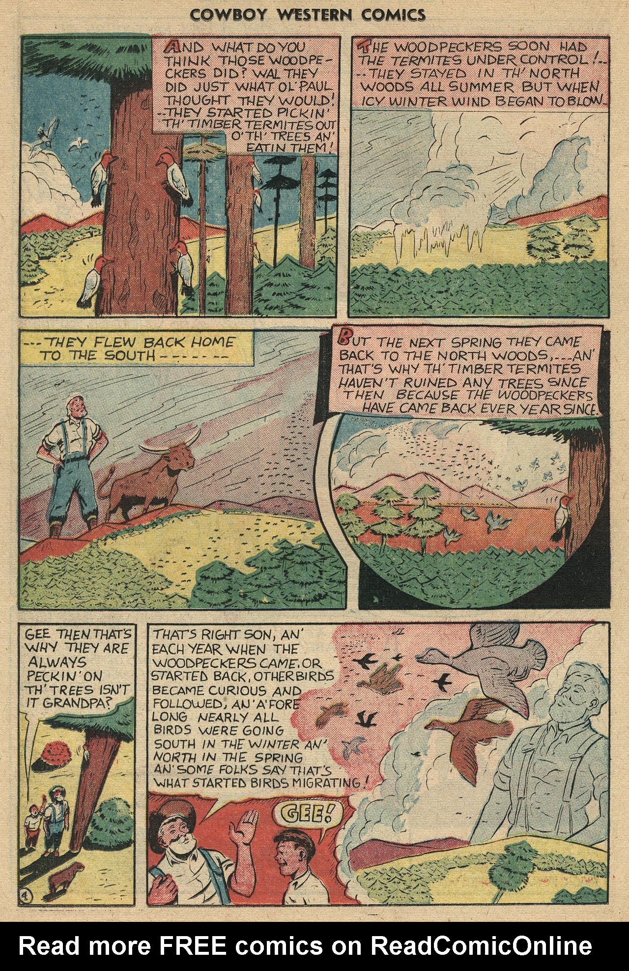 Read online Cowboy Western Comics (1948) comic -  Issue #34 - 22