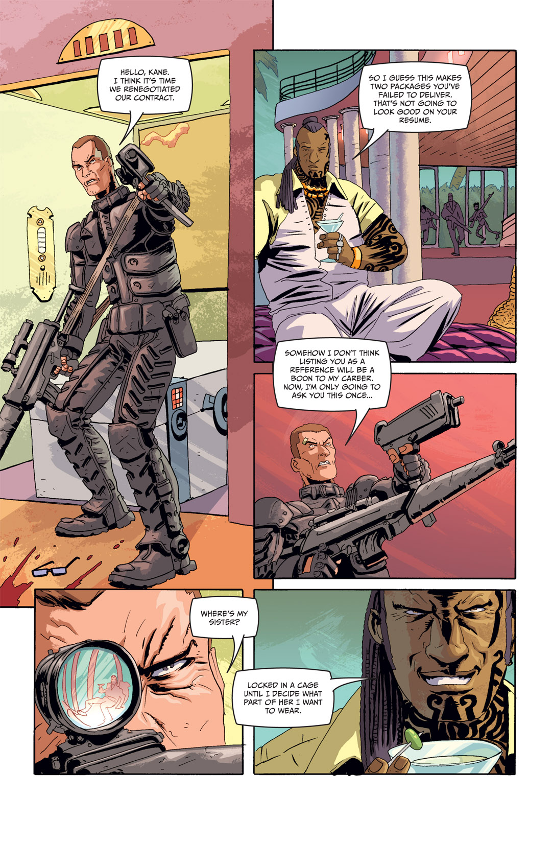 Read online Dead Run comic -  Issue #4 - 19
