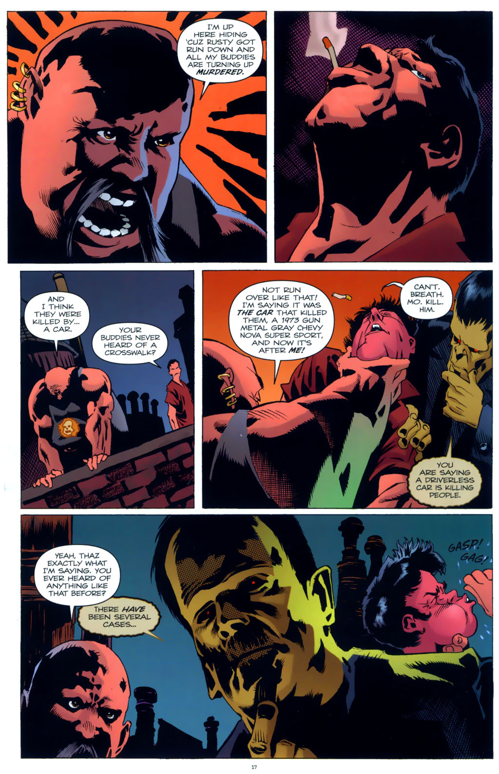 Read online Supernatural Freak Machine: A Cal McDonald Mystery comic -  Issue #1 - 17