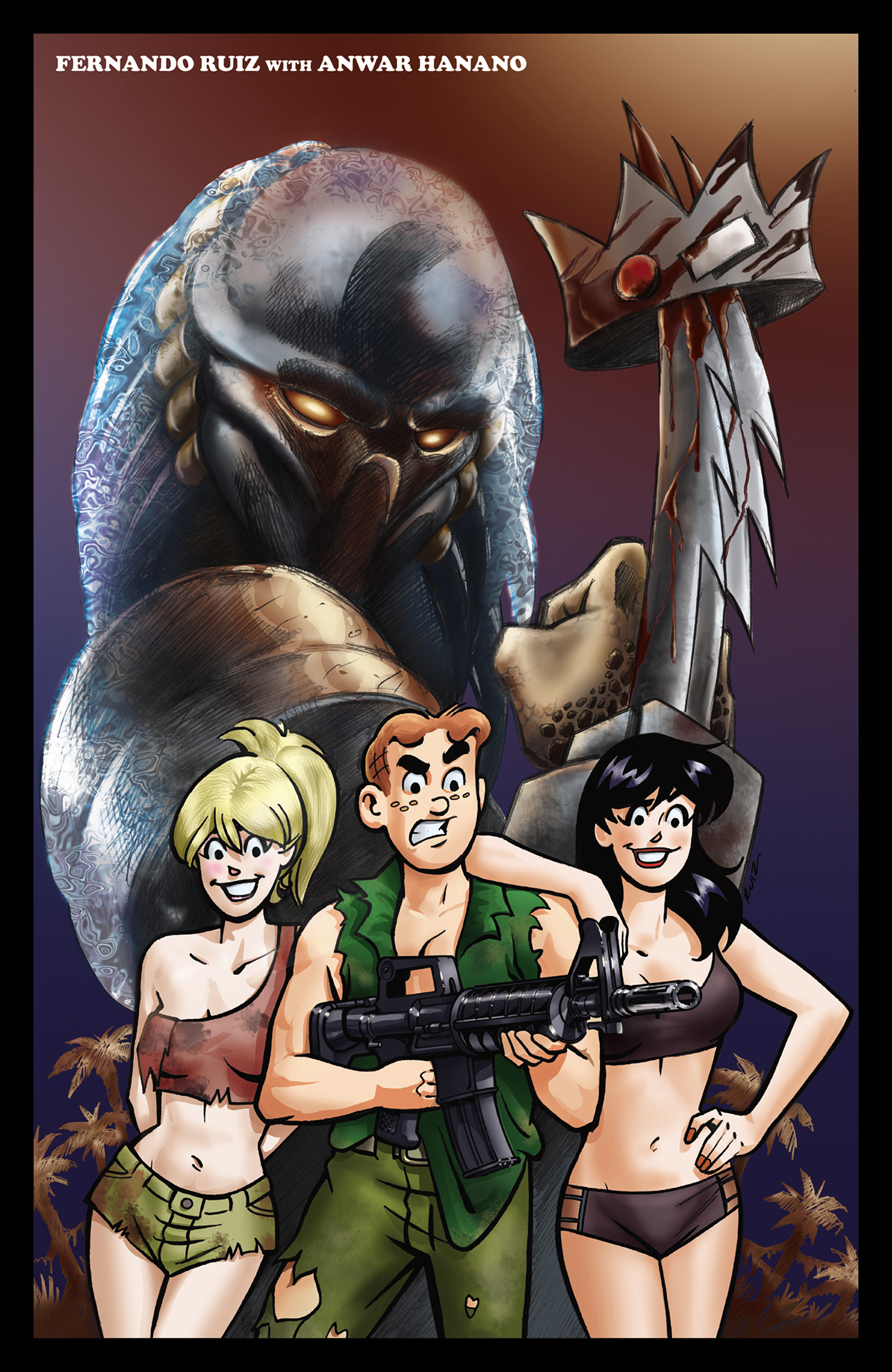 Read online Archie vs. Predator comic -  Issue #4 - 30