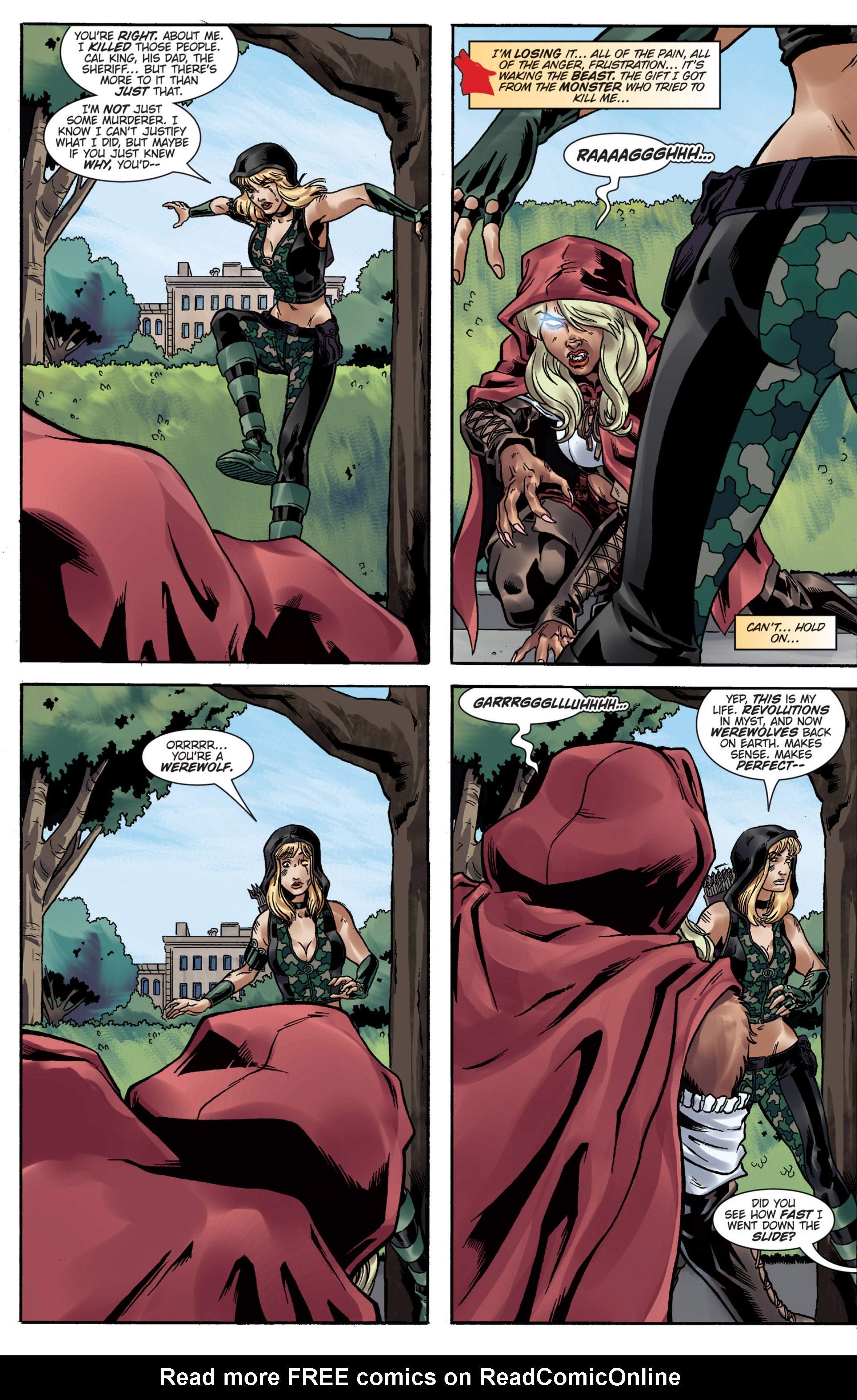 Read online Grimm Fairy Tales presents Robyn Hood vs. Red Riding Hood comic -  Issue # Full - 29