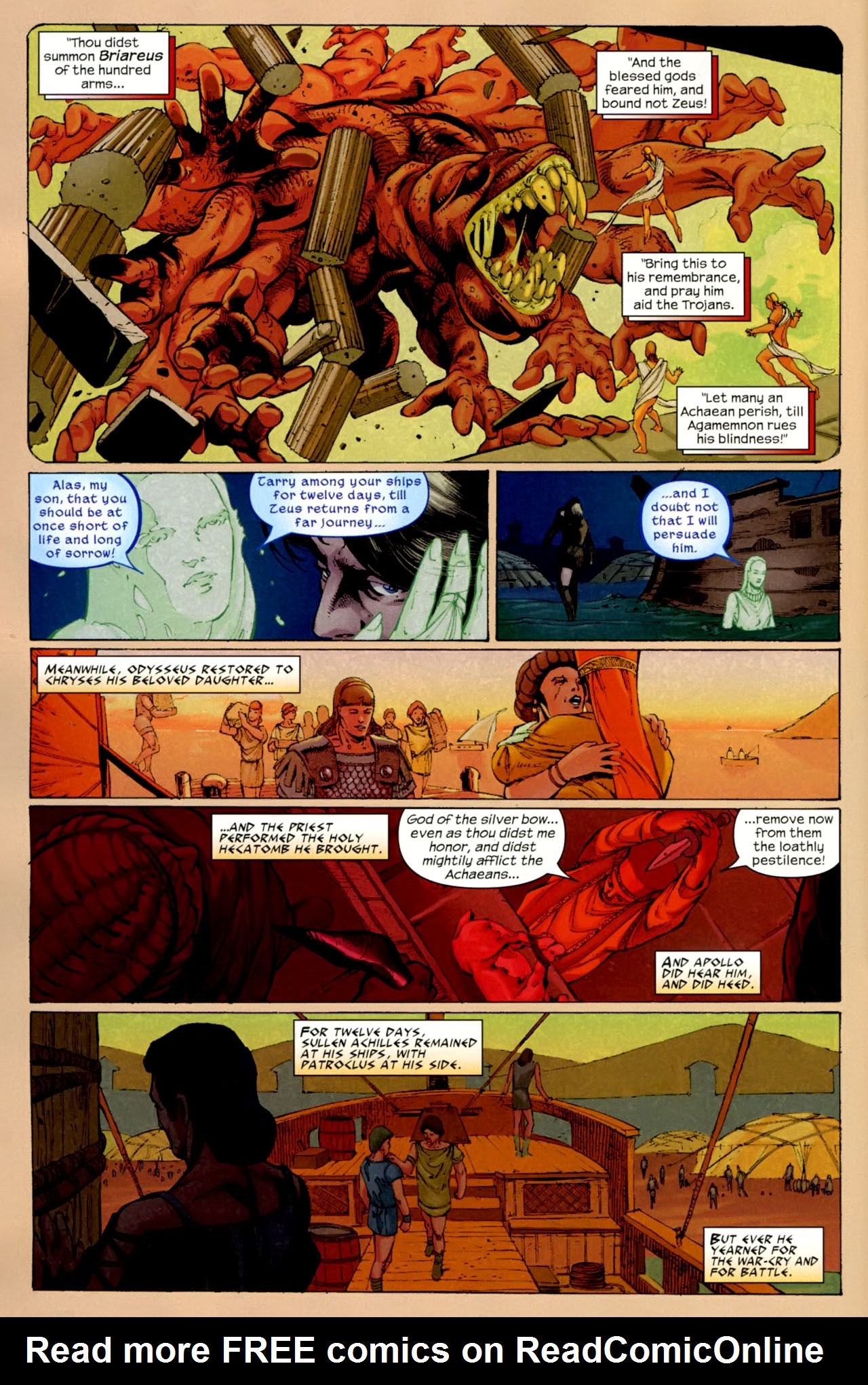 Read online The Iliad comic -  Issue #1 - 15