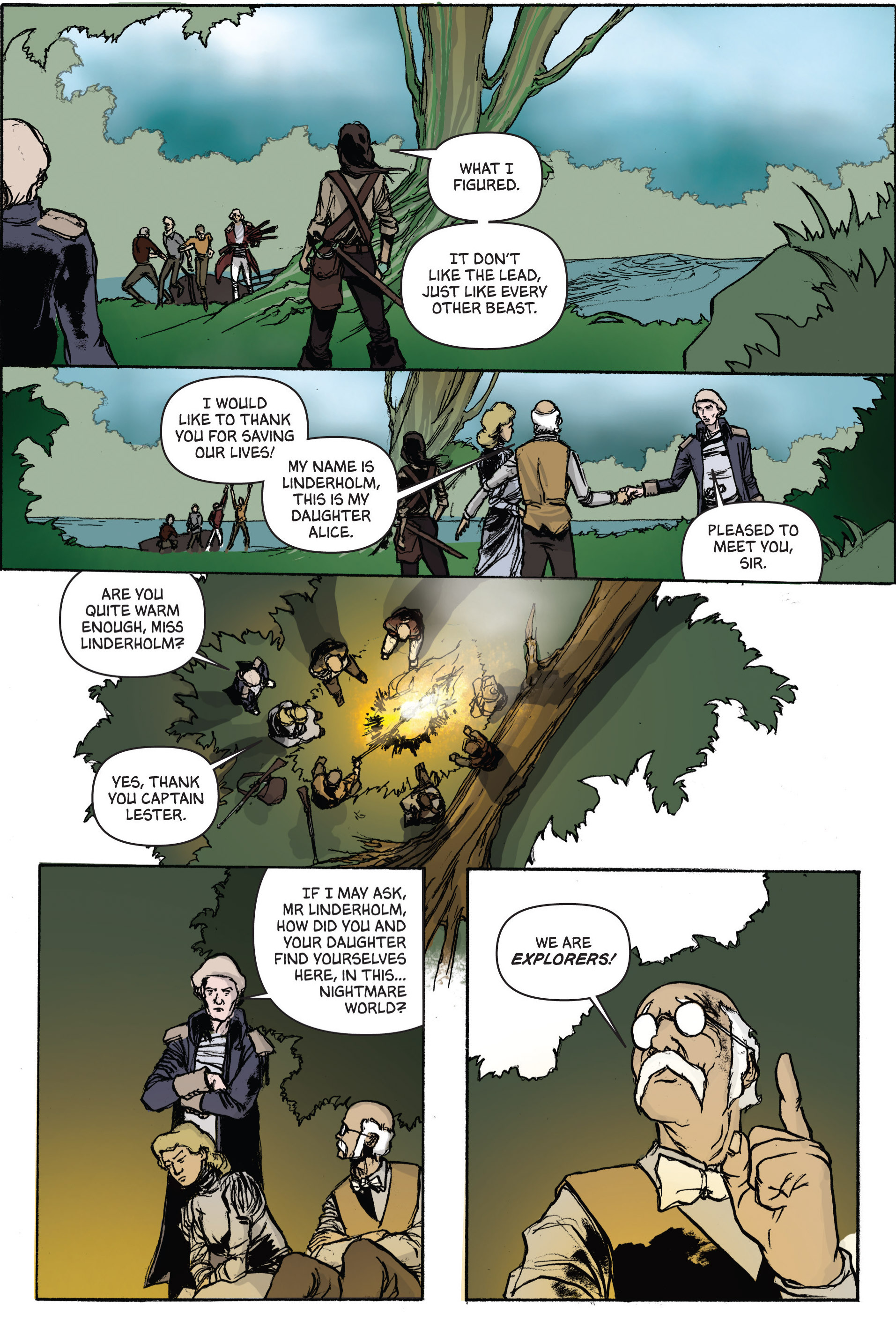 Read online Pirates of the Lost World comic -  Issue # TPB - 51