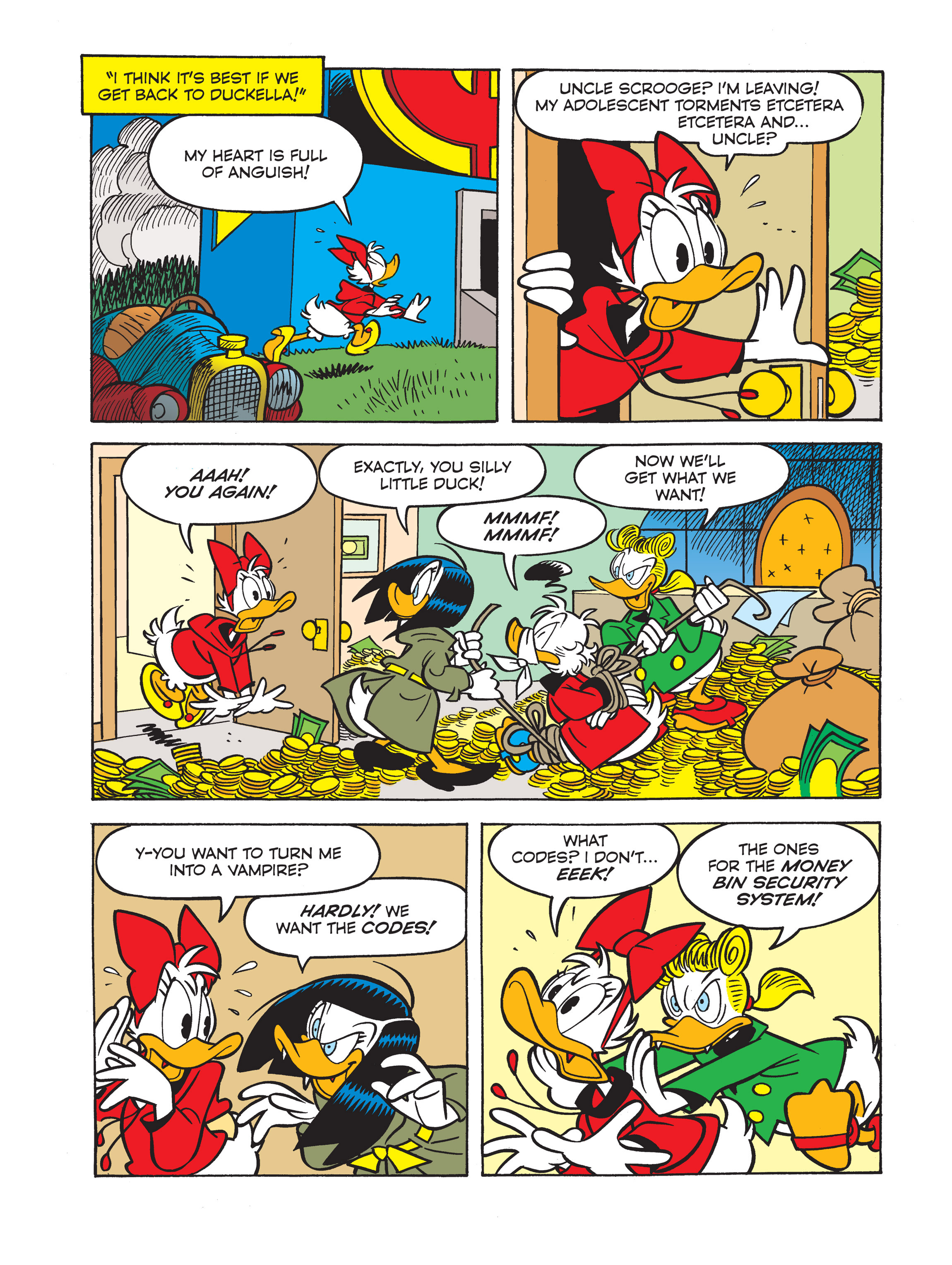 Read online Quacklight: Bewitching Vampires In Duckburg comic -  Issue # Full - 24