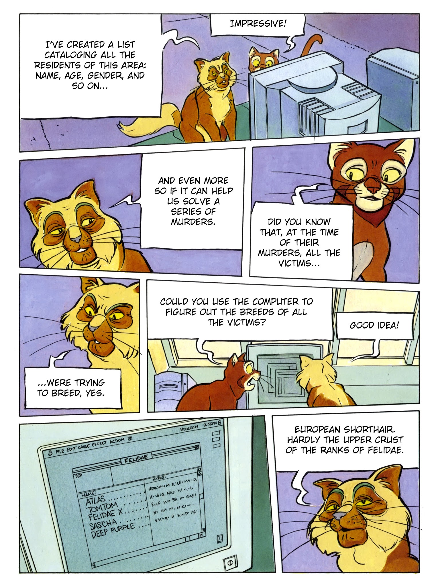 Read online Felidae comic -  Issue # Full - 28