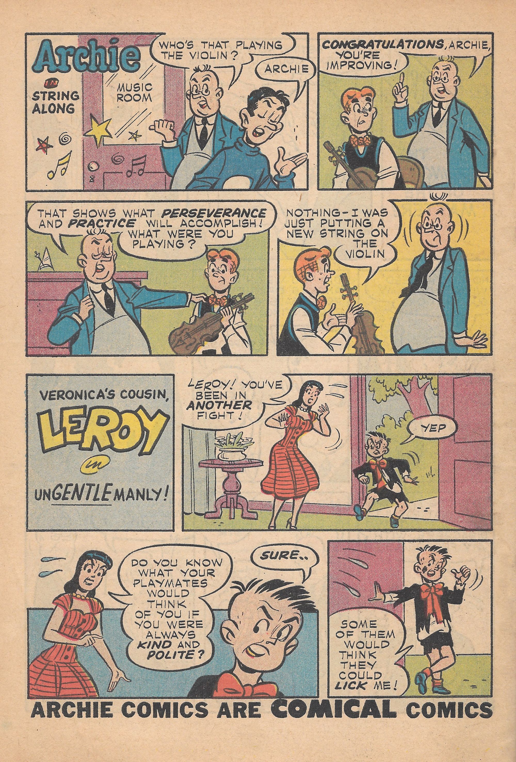Read online Archie's Joke Book Magazine comic -  Issue #30 - 34