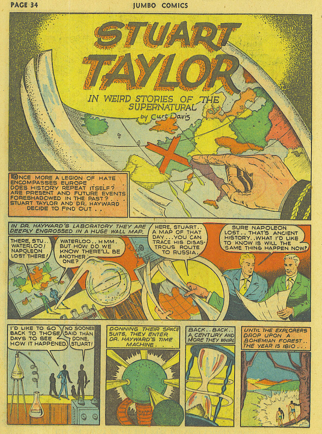 Read online Jumbo Comics comic -  Issue #25 - 36