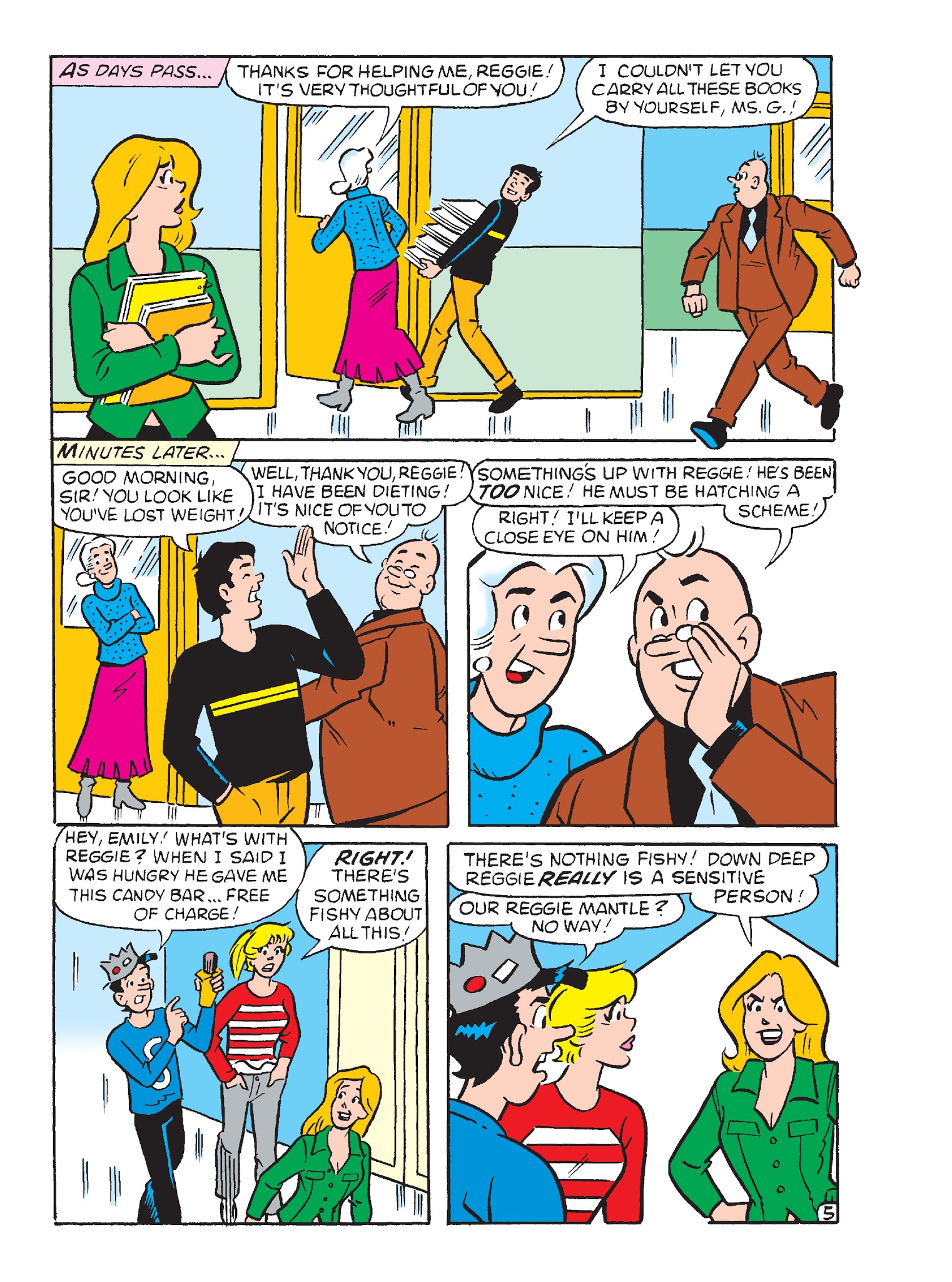 Read online Archie's Funhouse Double Digest comic -  Issue #20 - 210