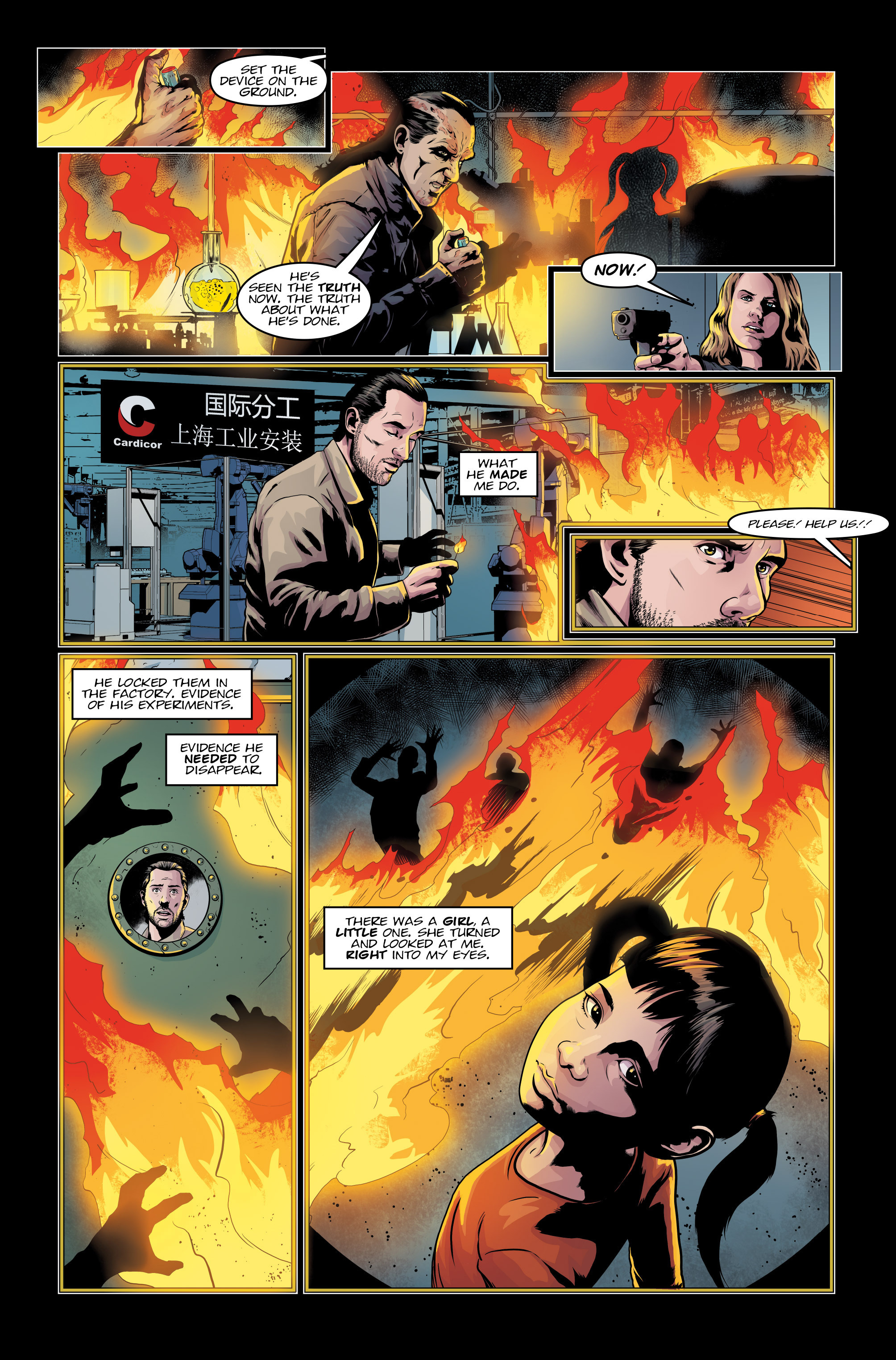Read online The Blacklist comic -  Issue #10 - 14