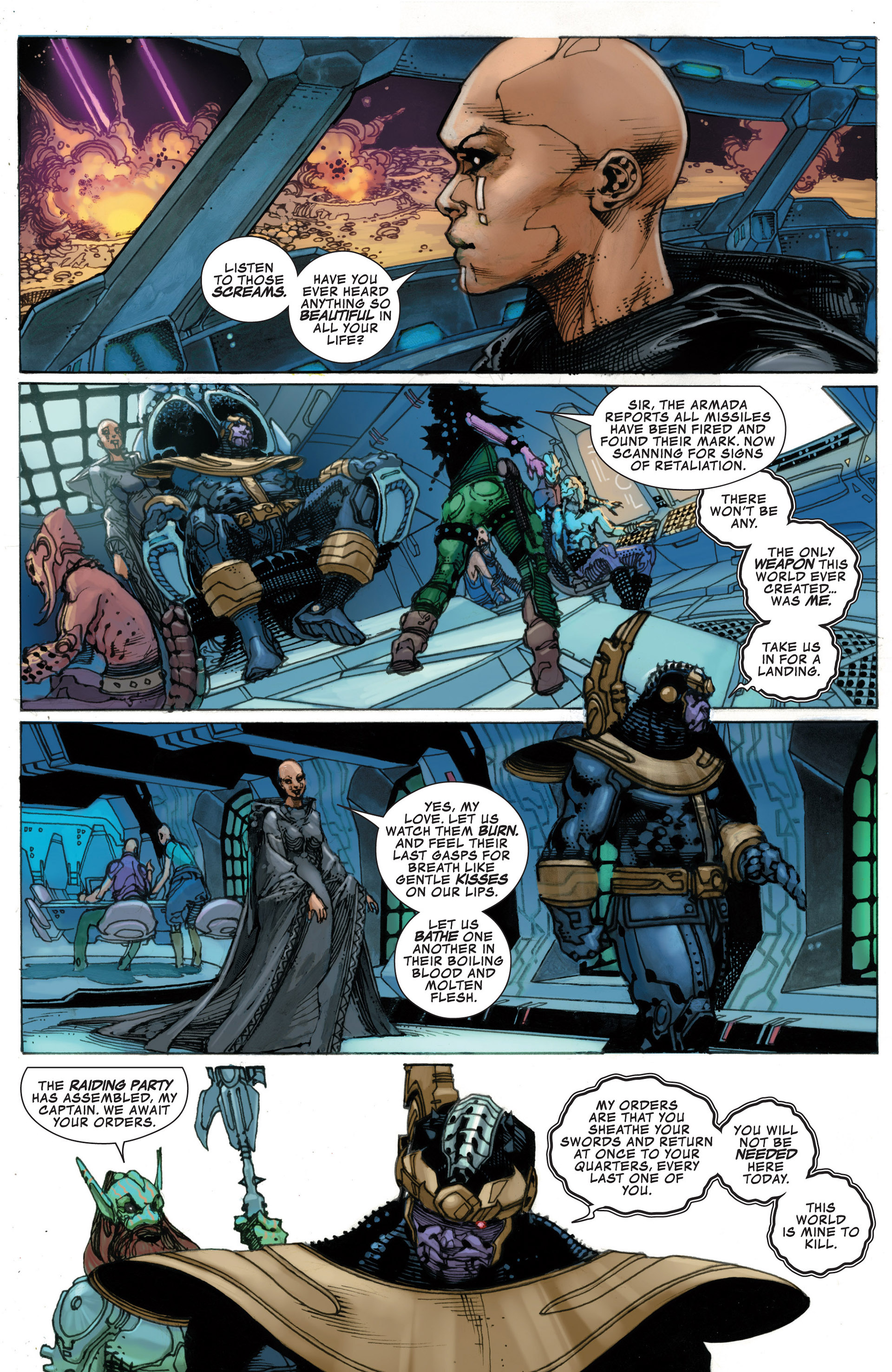 Read online Thanos Rising comic -  Issue #5 - 6