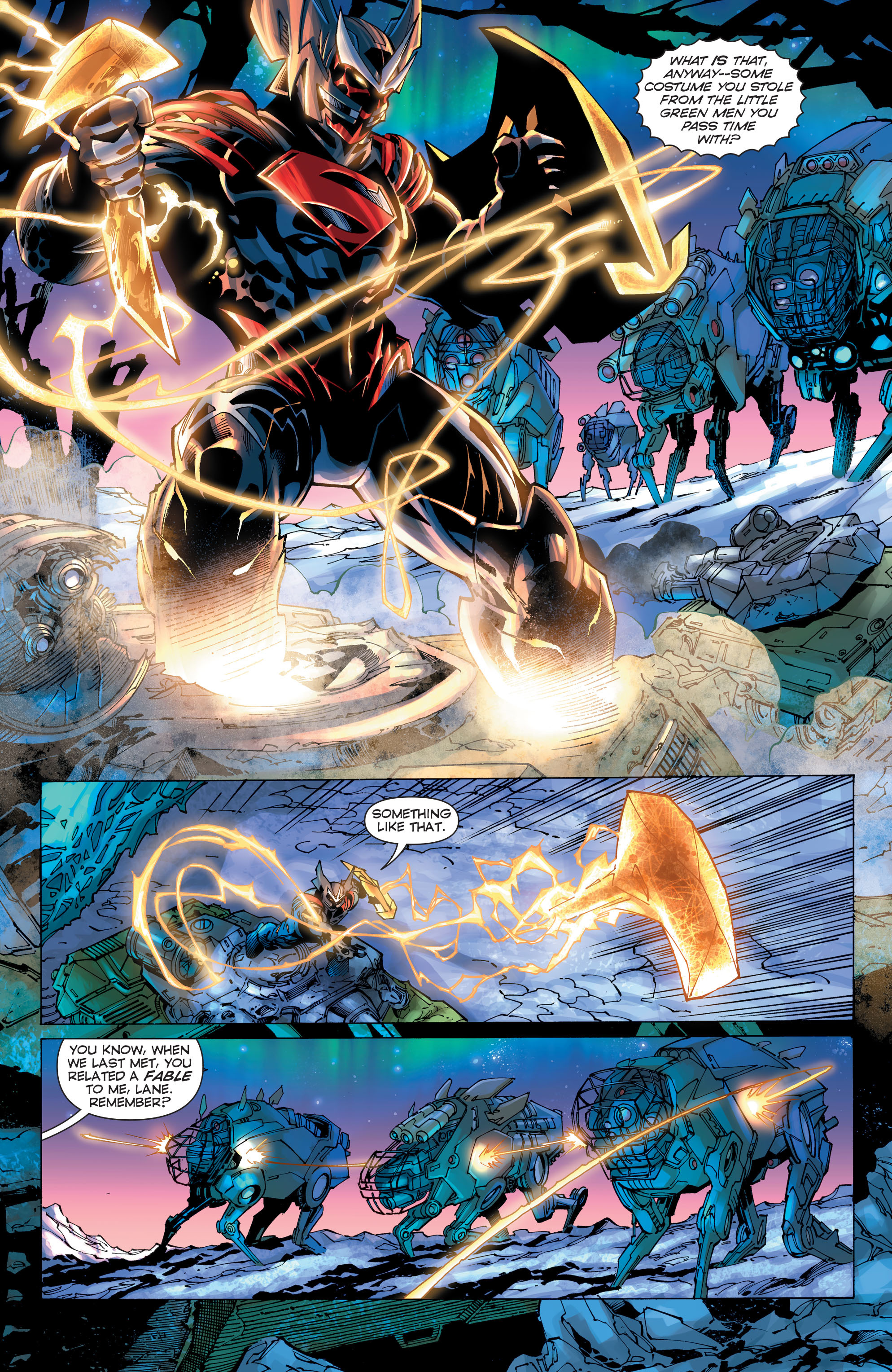 Read online Superman Unchained (2013) comic -  Issue #7 - 17