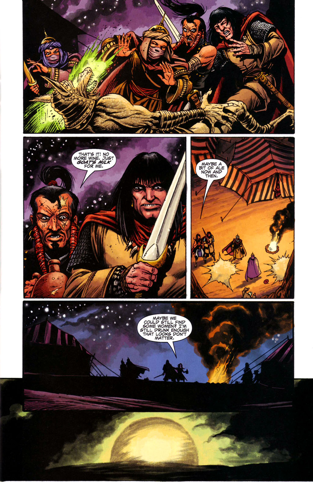 Read online Conan and the Songs of the Dead comic -  Issue #3 - 7