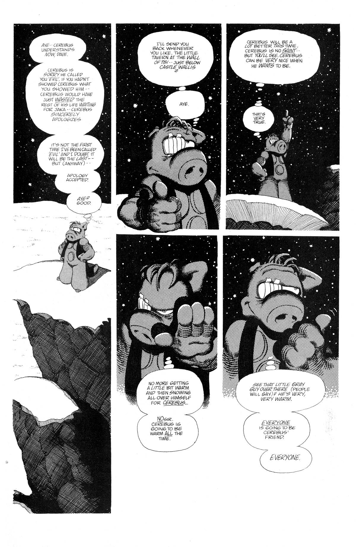 Read online Cerebus comic -  Issue #200 - 16