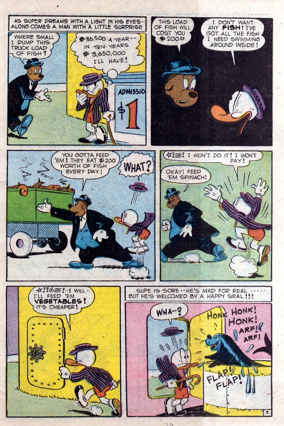 Read online Super Duck Comics comic -  Issue #27 - 29