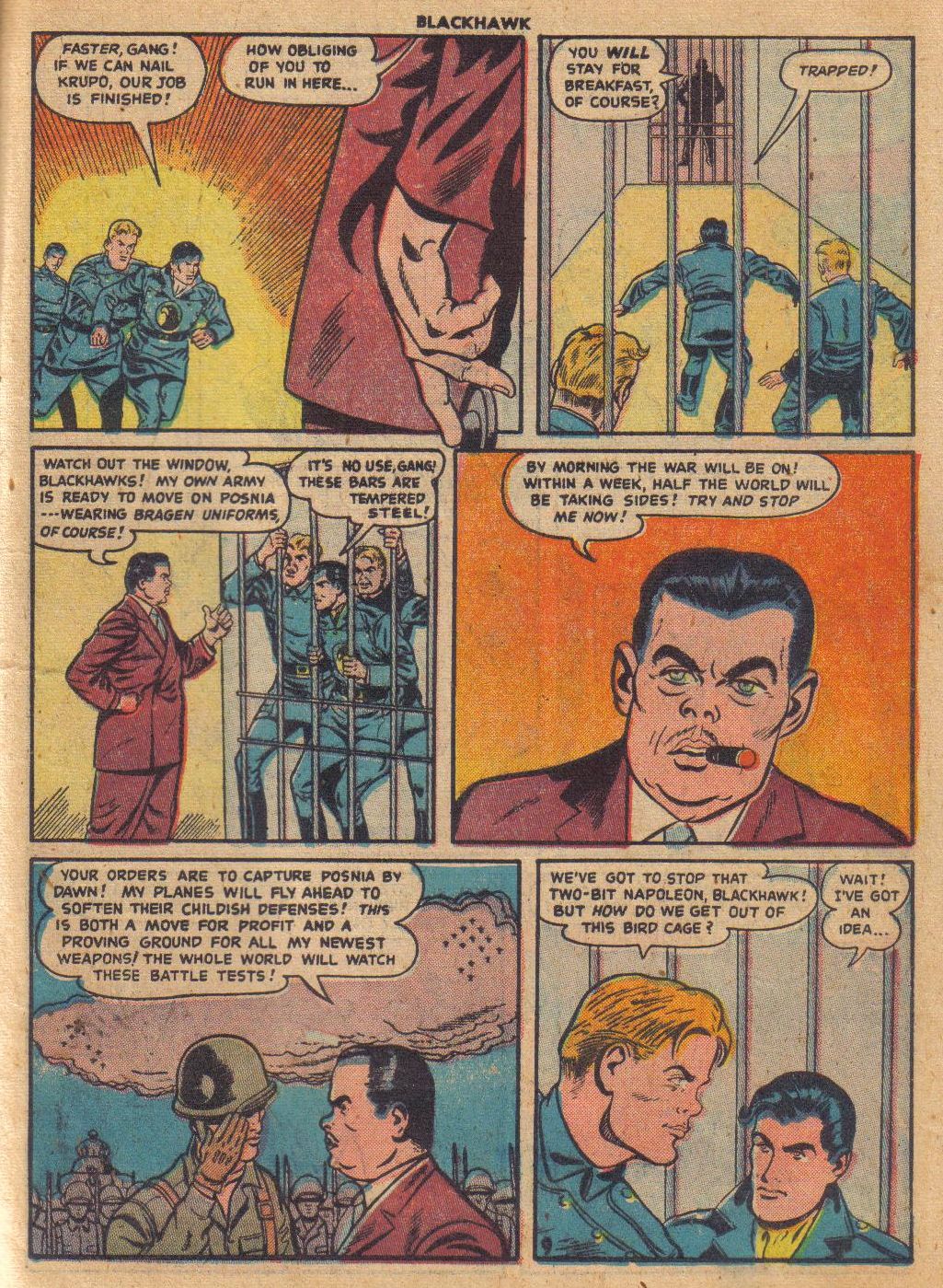 Read online Blackhawk (1957) comic -  Issue #27 - 11
