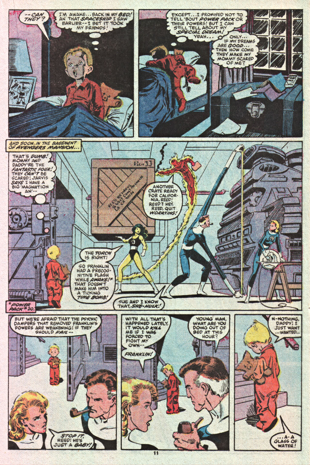 Read online Power Pack (1984) comic -  Issue #23 - 12