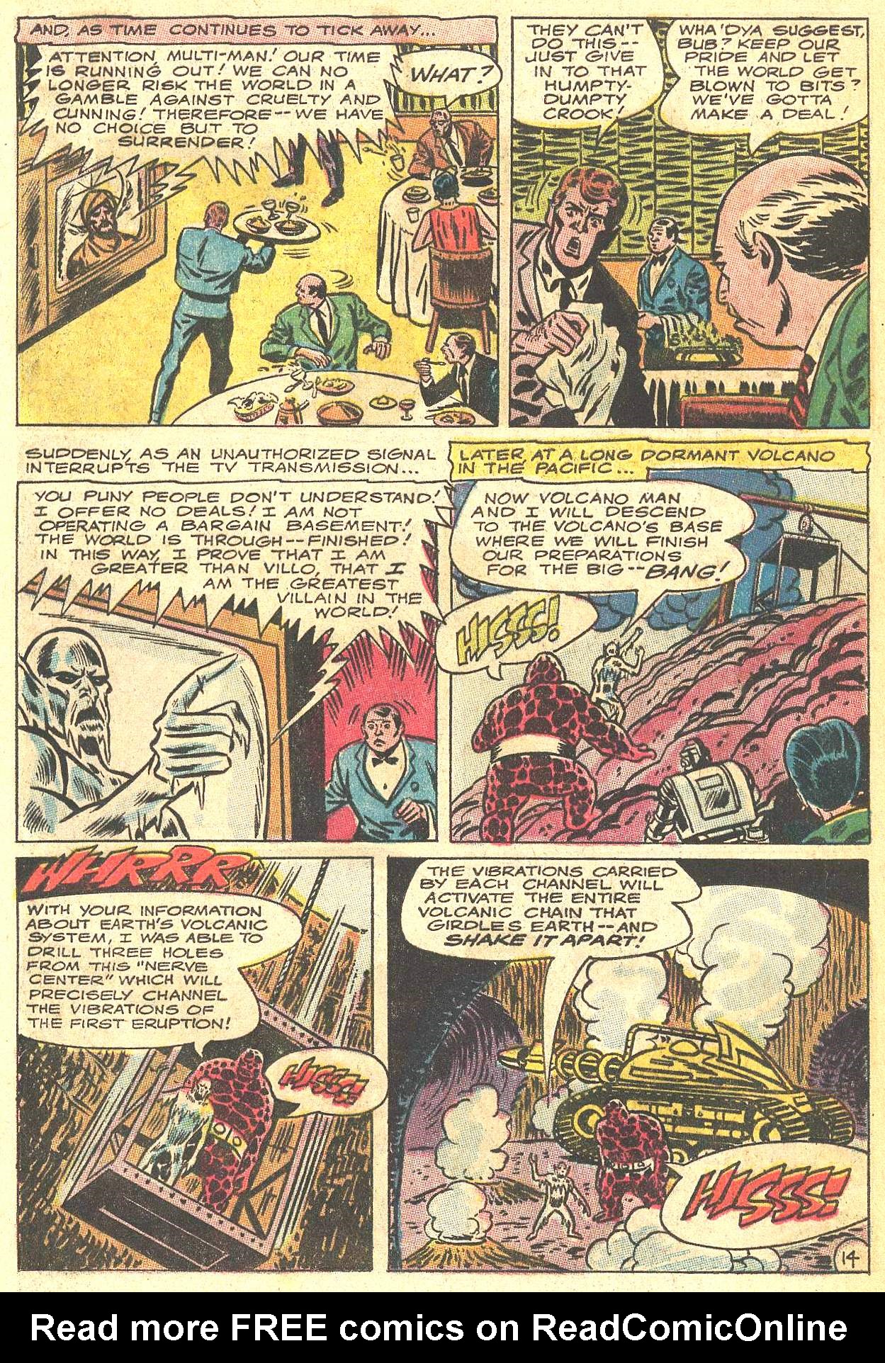 Read online Challengers of the Unknown (1958) comic -  Issue #55 - 20