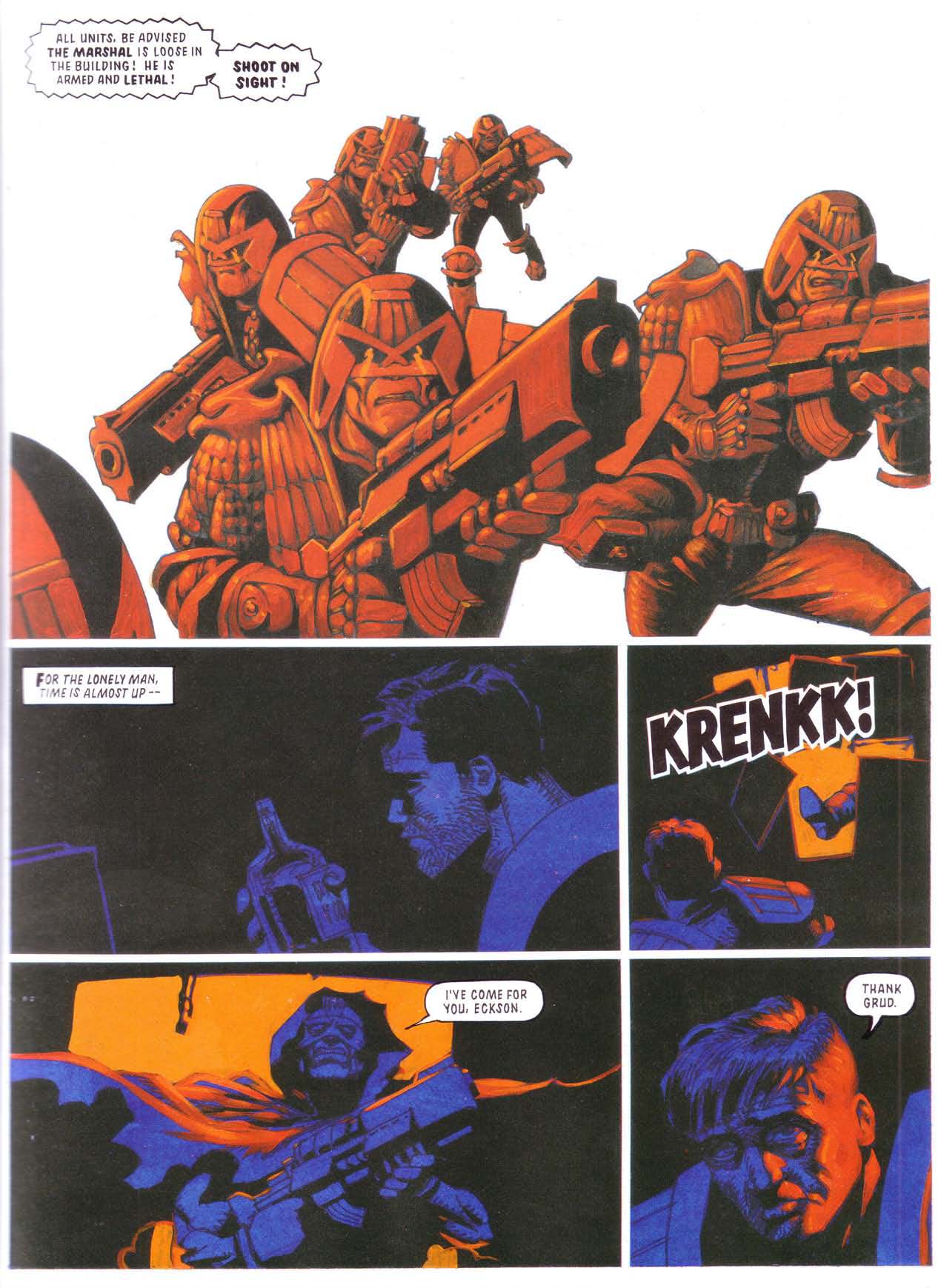 Read online Judge Dredd: Goodnight Kiss comic -  Issue # TPB - 25