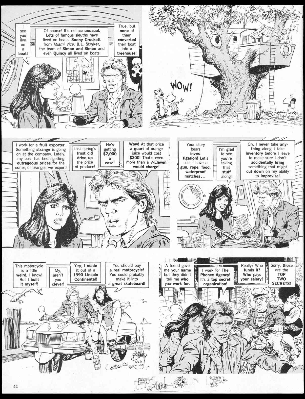 Read online MAD comic -  Issue #302 - 47