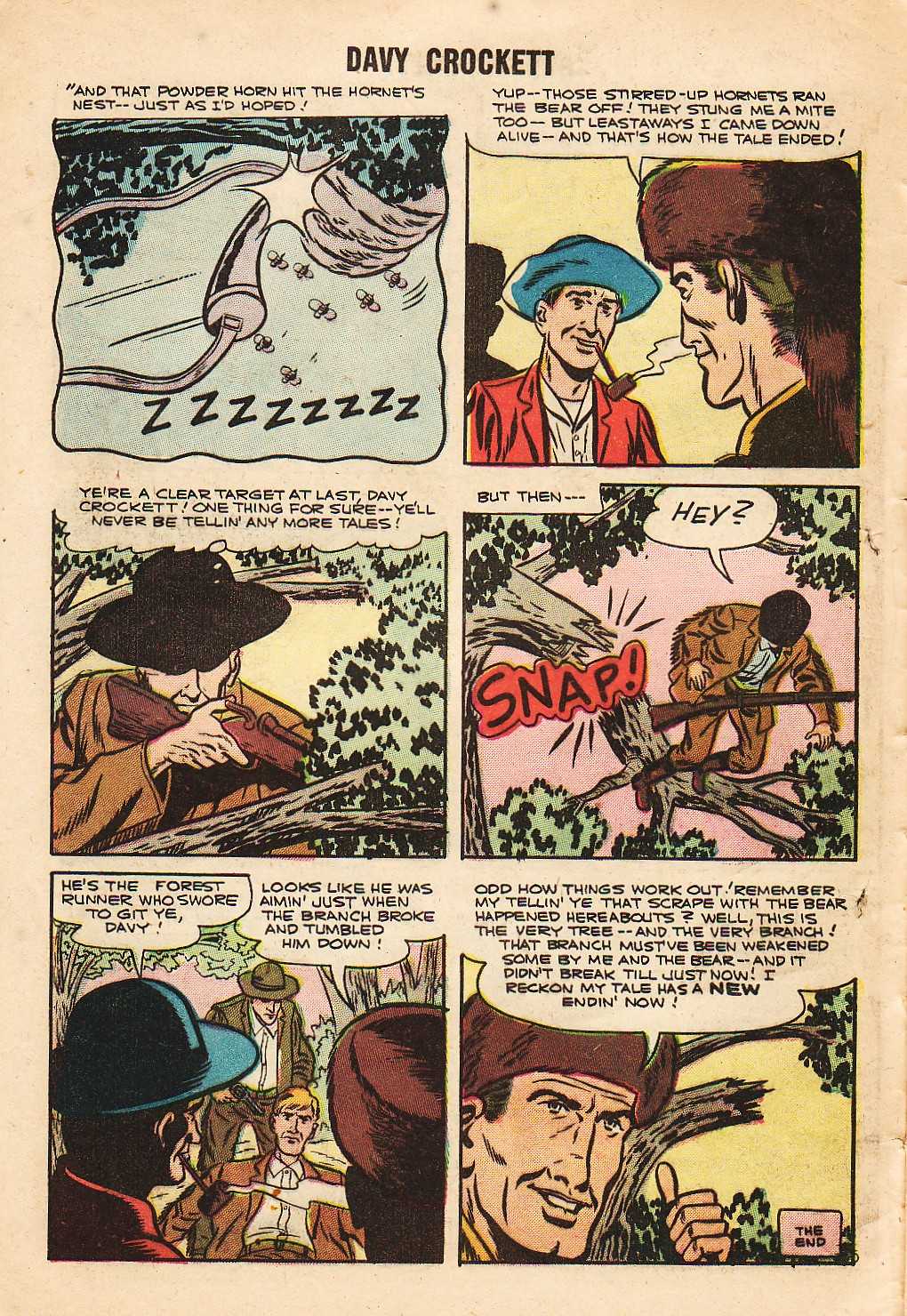 Read online Davy Crockett comic -  Issue #8 - 8